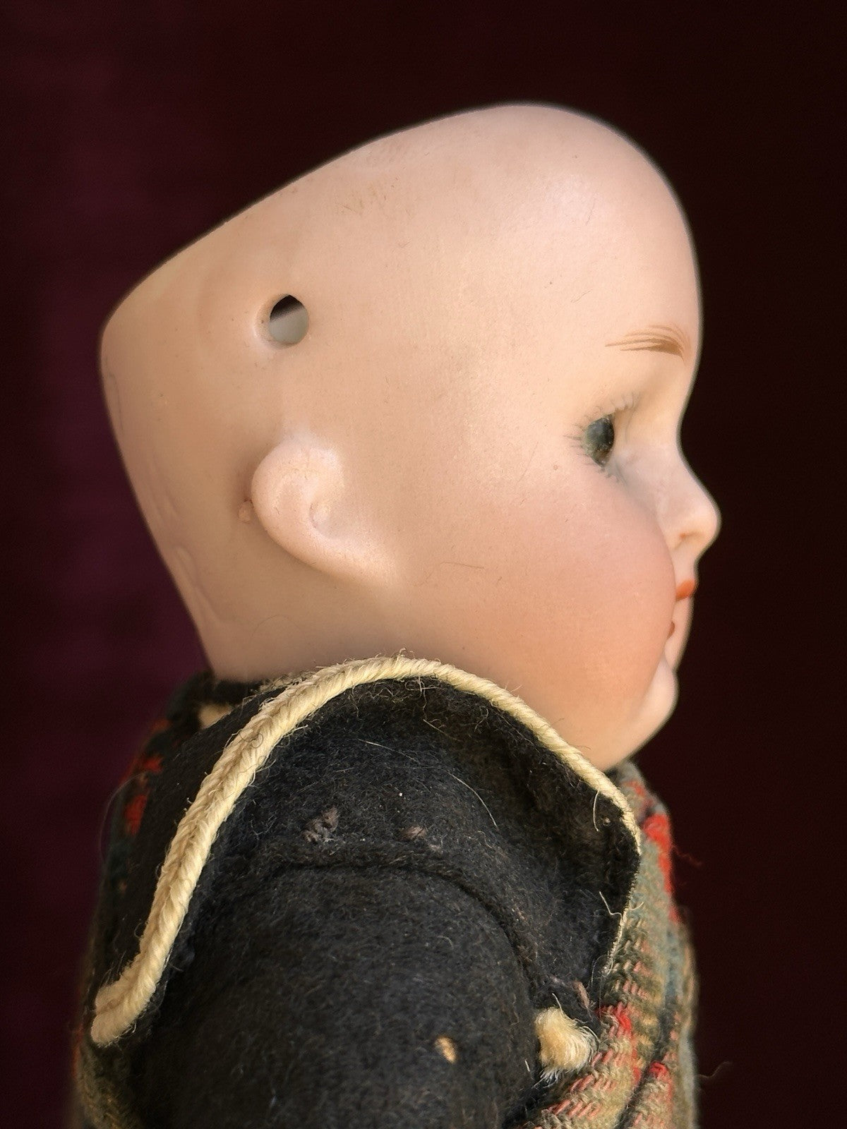Antique German 8.75” Kammer Reinhardt Scottish Boy Bisque Head Doll