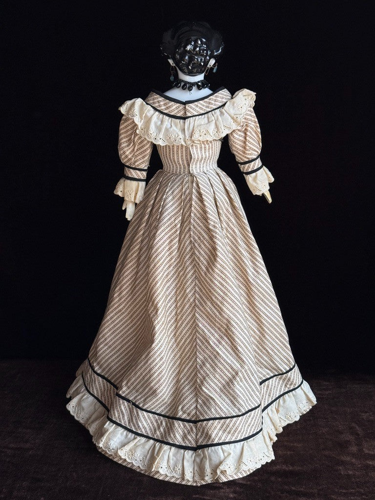 Antique German 18” Countess Dagmar China Head Fashion Doll Milliners Model Body