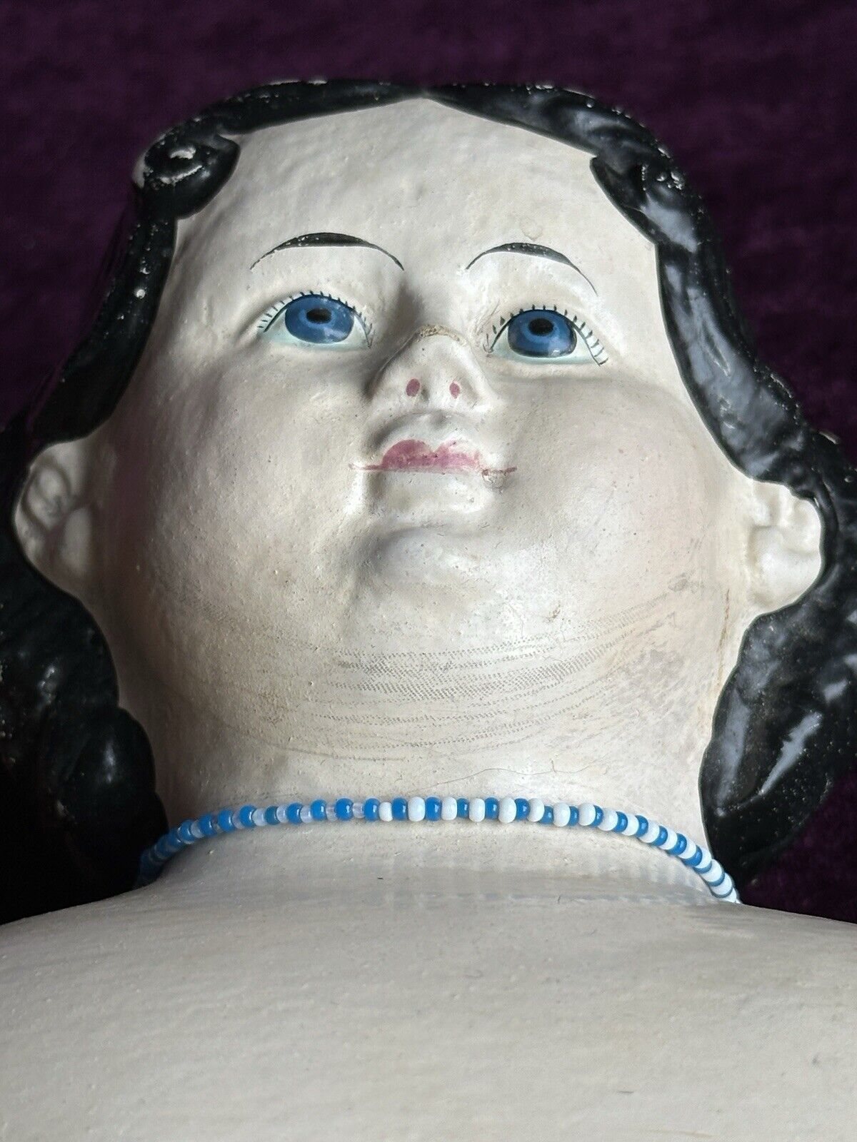 Antique American 24” Greiner Papier Mache Doll Doll with Original Label