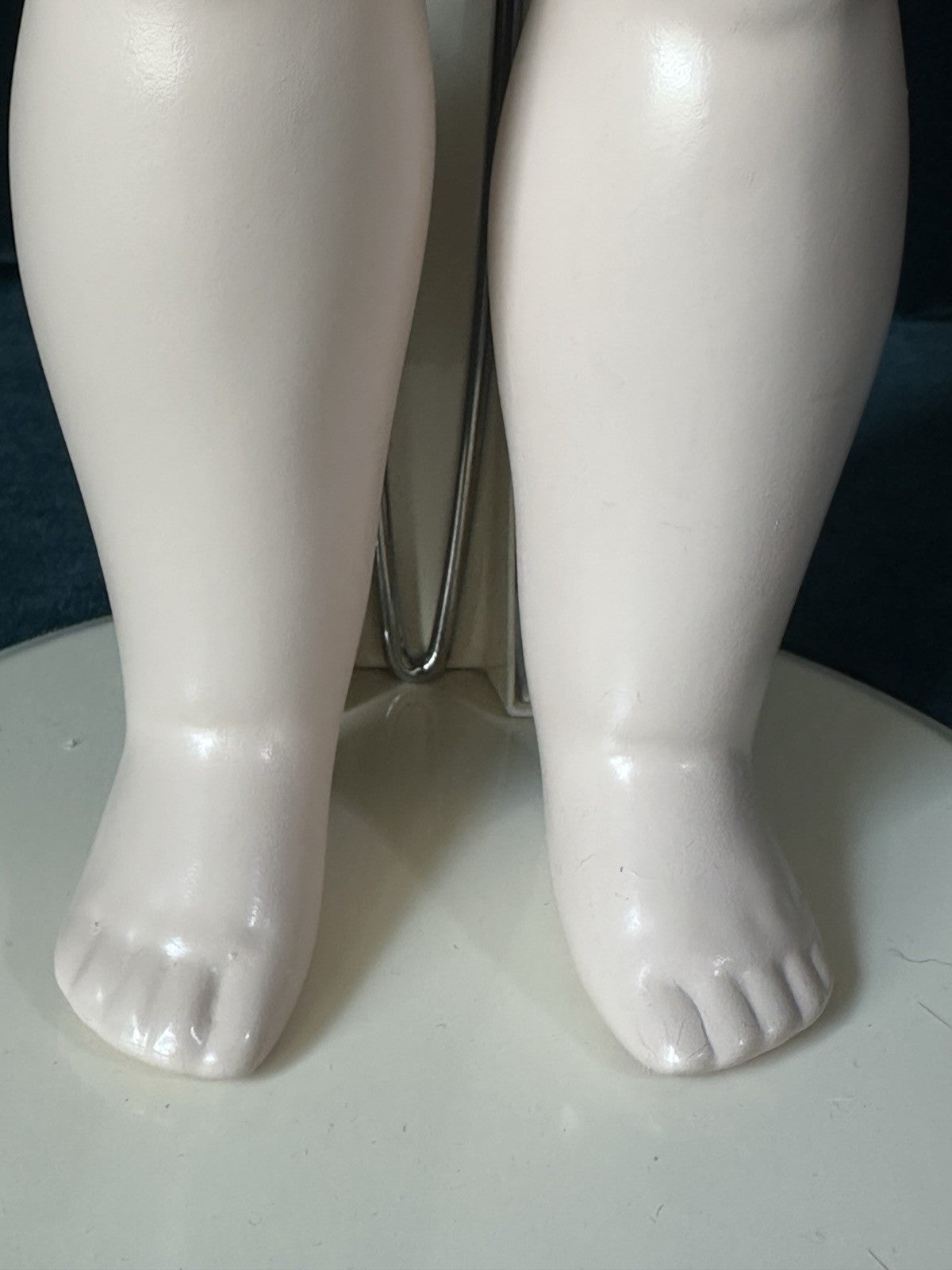 Vintage Artist Reproduction of Antique French Bru Jne 20” Doll Porcelain Head
