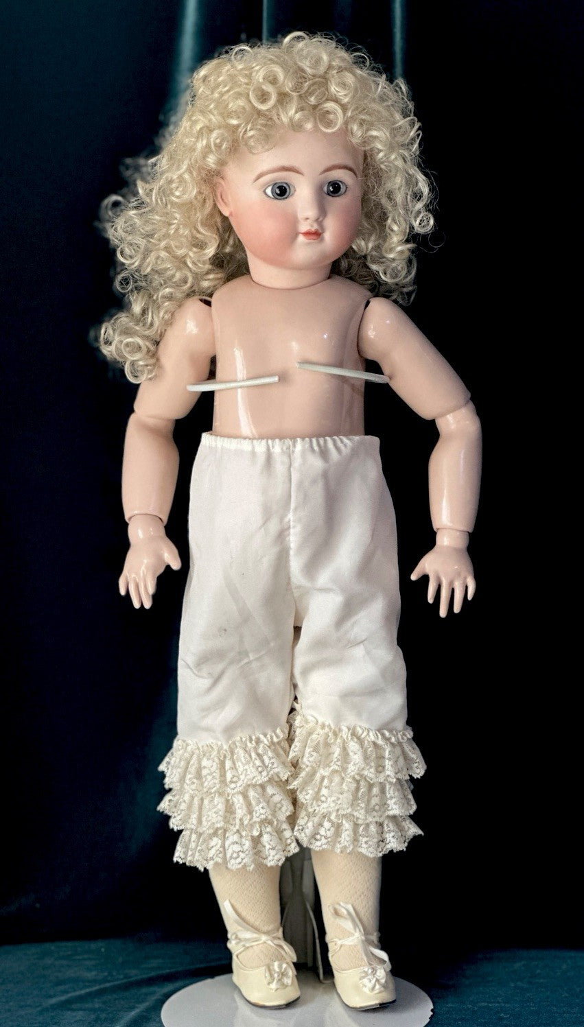 Vintage Artist Reproduction of Antique French Steiner C. 26” Doll Porcelain Head