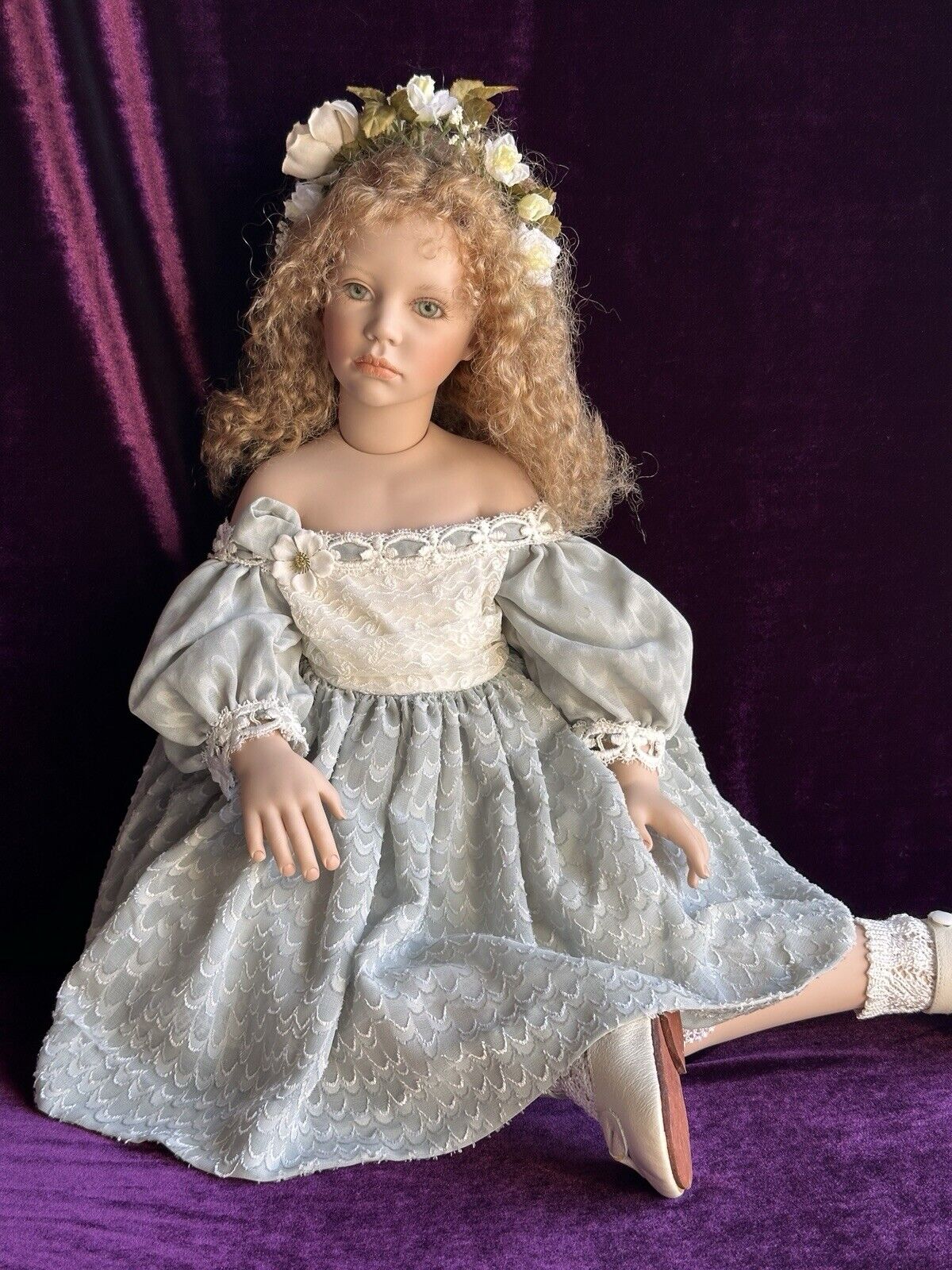 Lifelike Vinyl Doll Samanta By Zofia and Henry Zawieruszynski LE 101 with COA