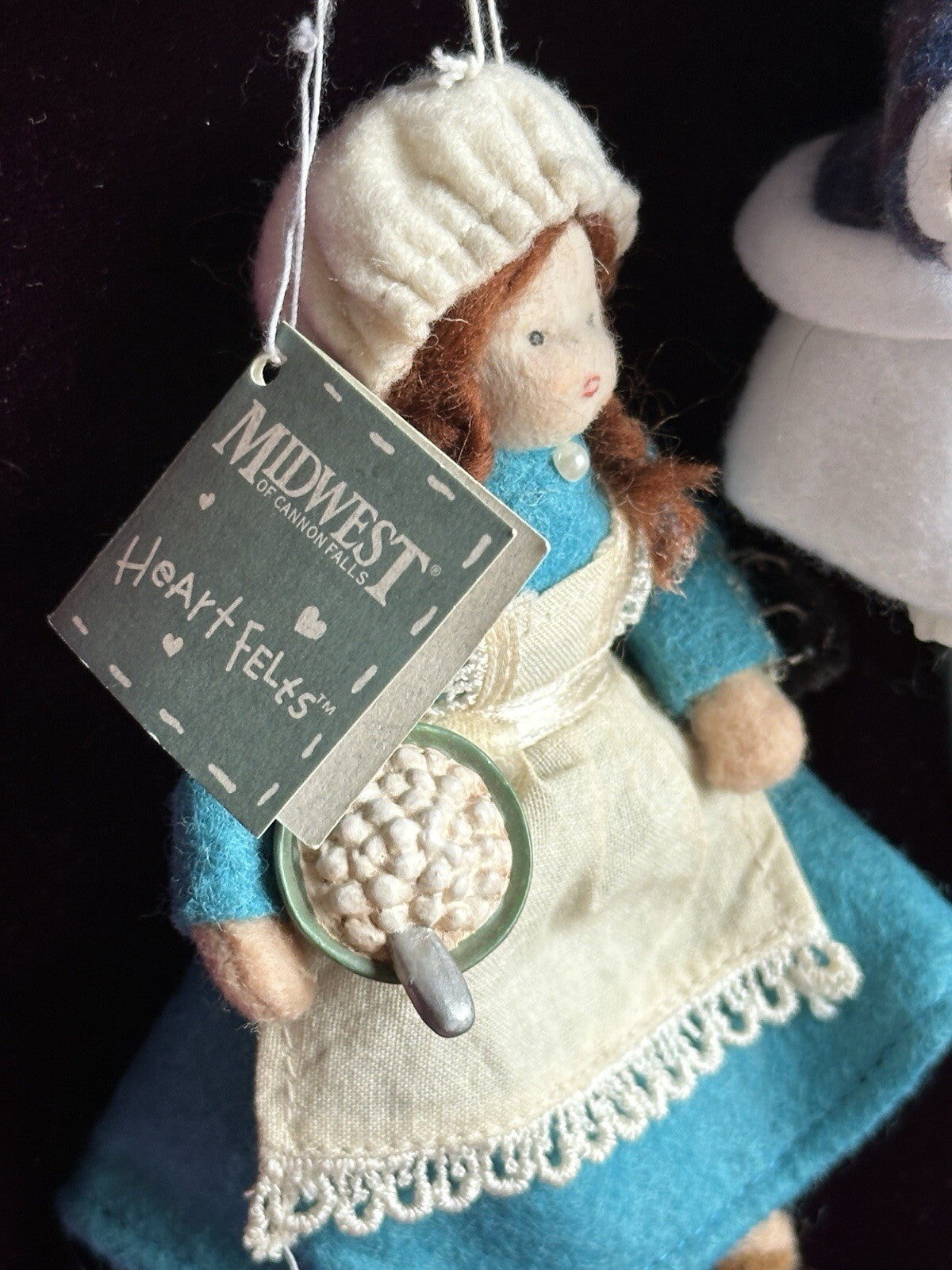 Lot of 10 Christmas Tree Decoration Ornament Dolls