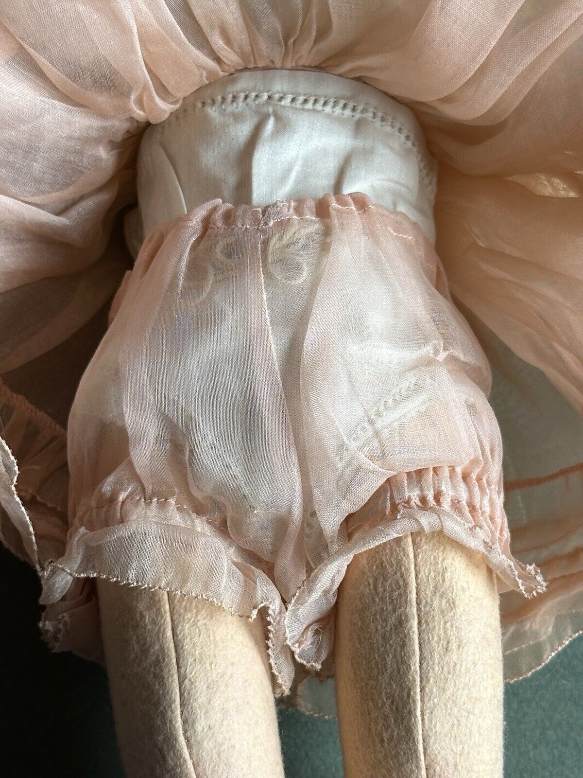 Rare All Original 16” Vintage Italian Lenci 149 Series Felt Cloth Doll with Tag