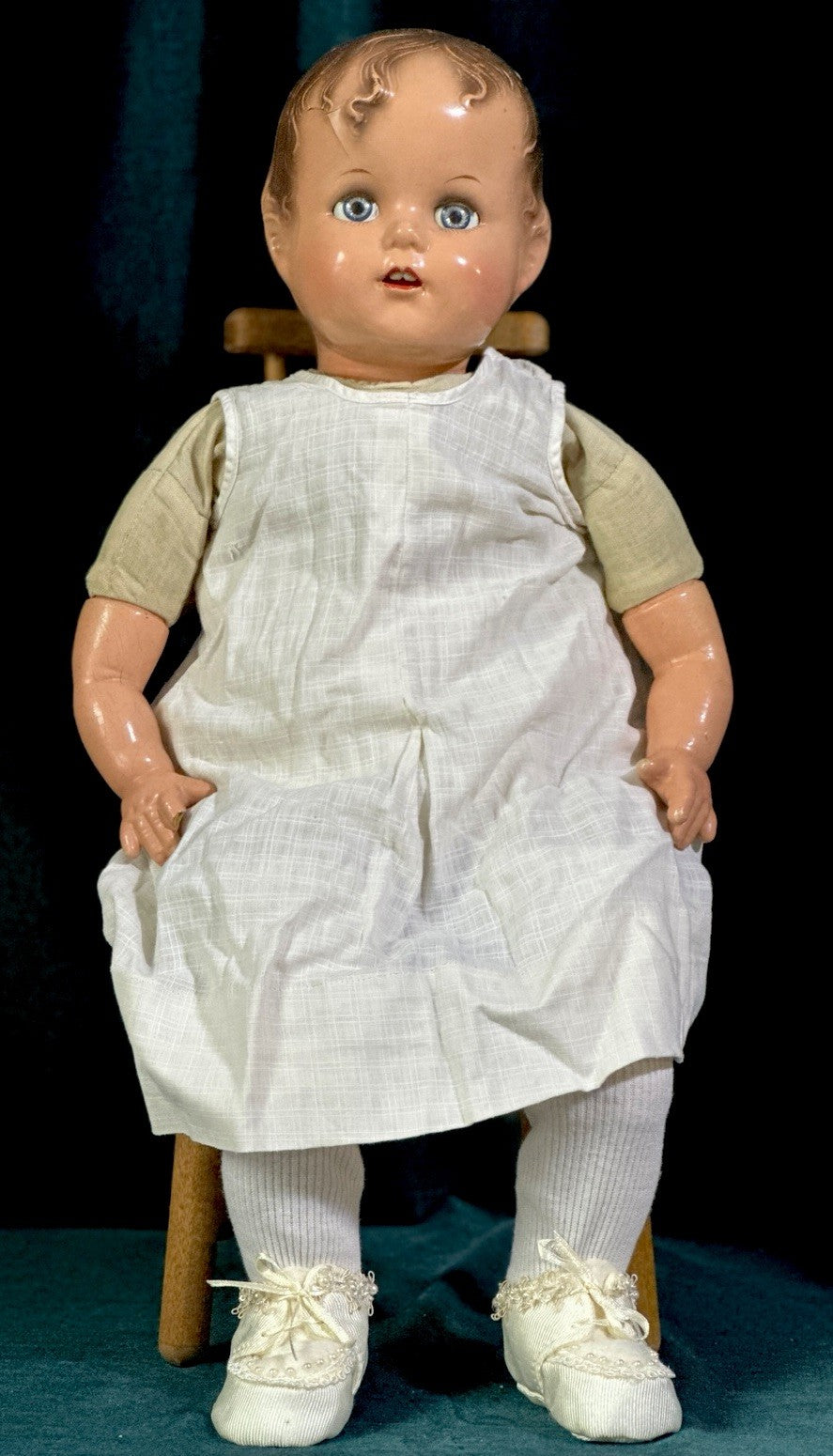 Vintage 1947 Ideal “Baby Beautiful” Miracle on 34th Street Composition 21” Doll