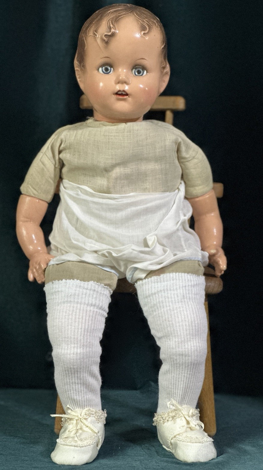 Vintage 1947 Ideal “Baby Beautiful” Miracle on 34th Street Composition 21” Doll