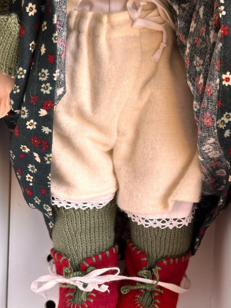 Rare German 17” Kathe Kruse Cloth Doll I Margretchen Repro LE 500 NIB