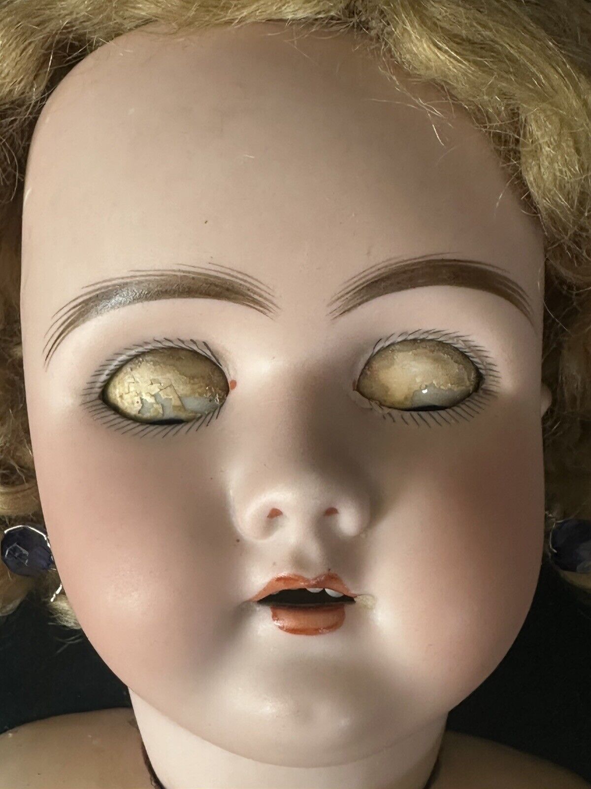 Antique German Heinrich Handwerck Mold Dep 109 Bisque Head 23” Doll
