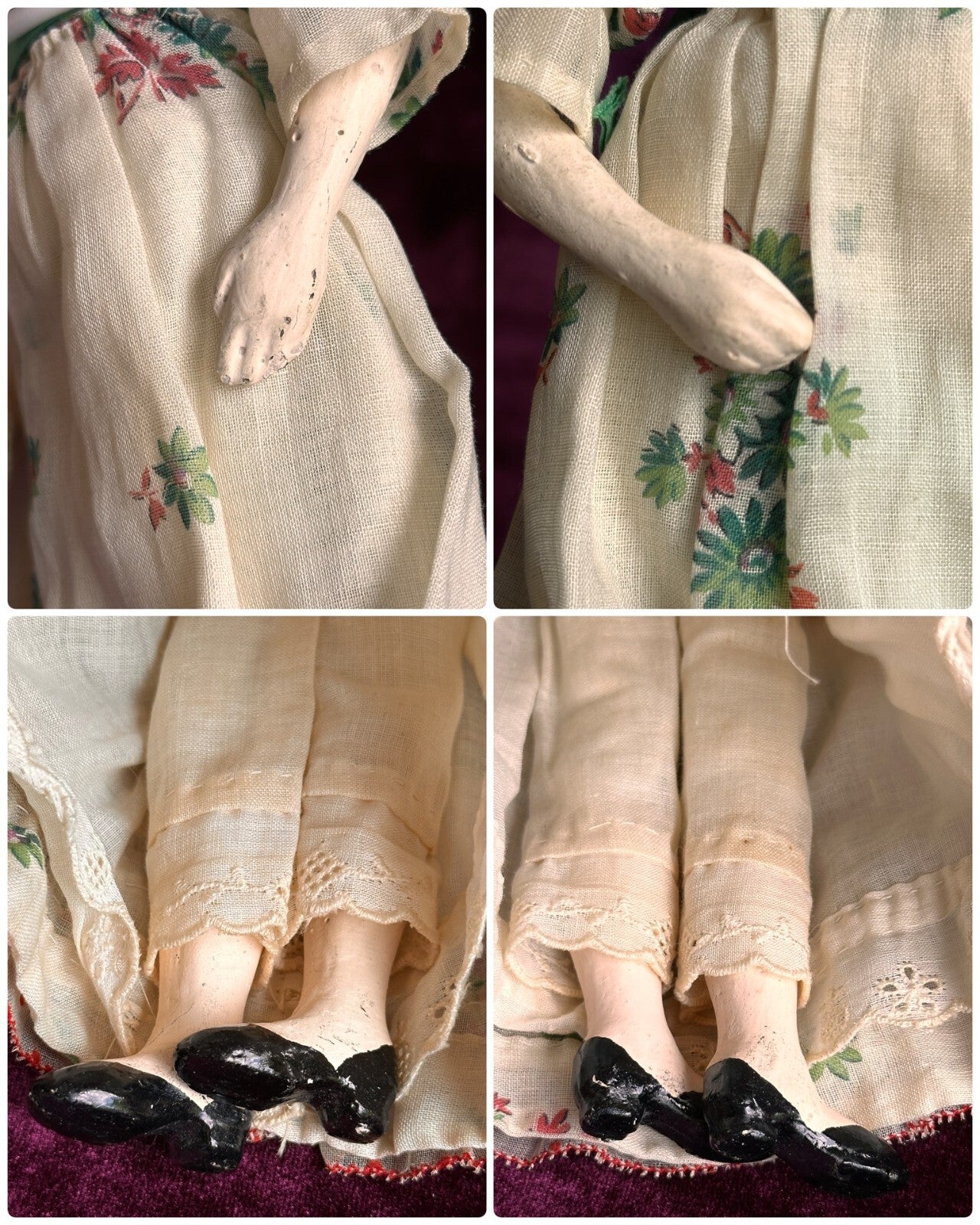 Lot of 4 Vintage Kimcraft Little Women Elisabeth Alcott Dolls