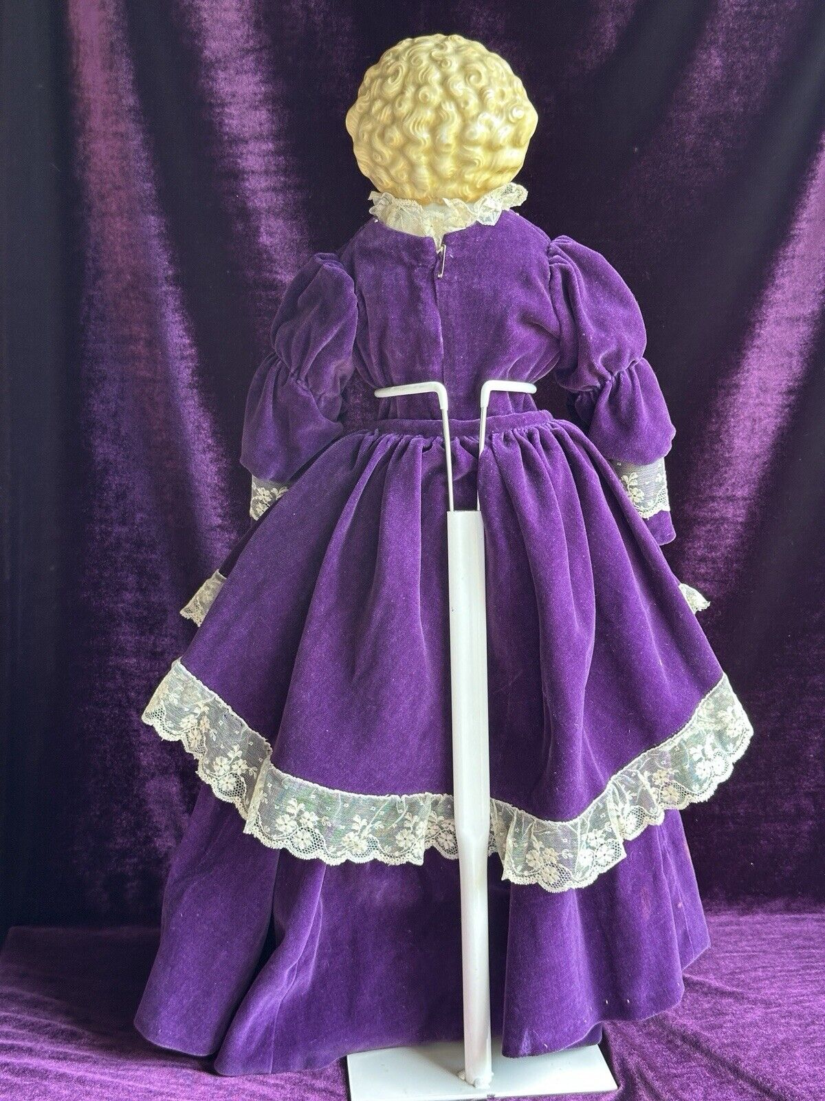 Large Antique German 25” Alt Beck Gottschalck 1000 Highland Mary China Doll