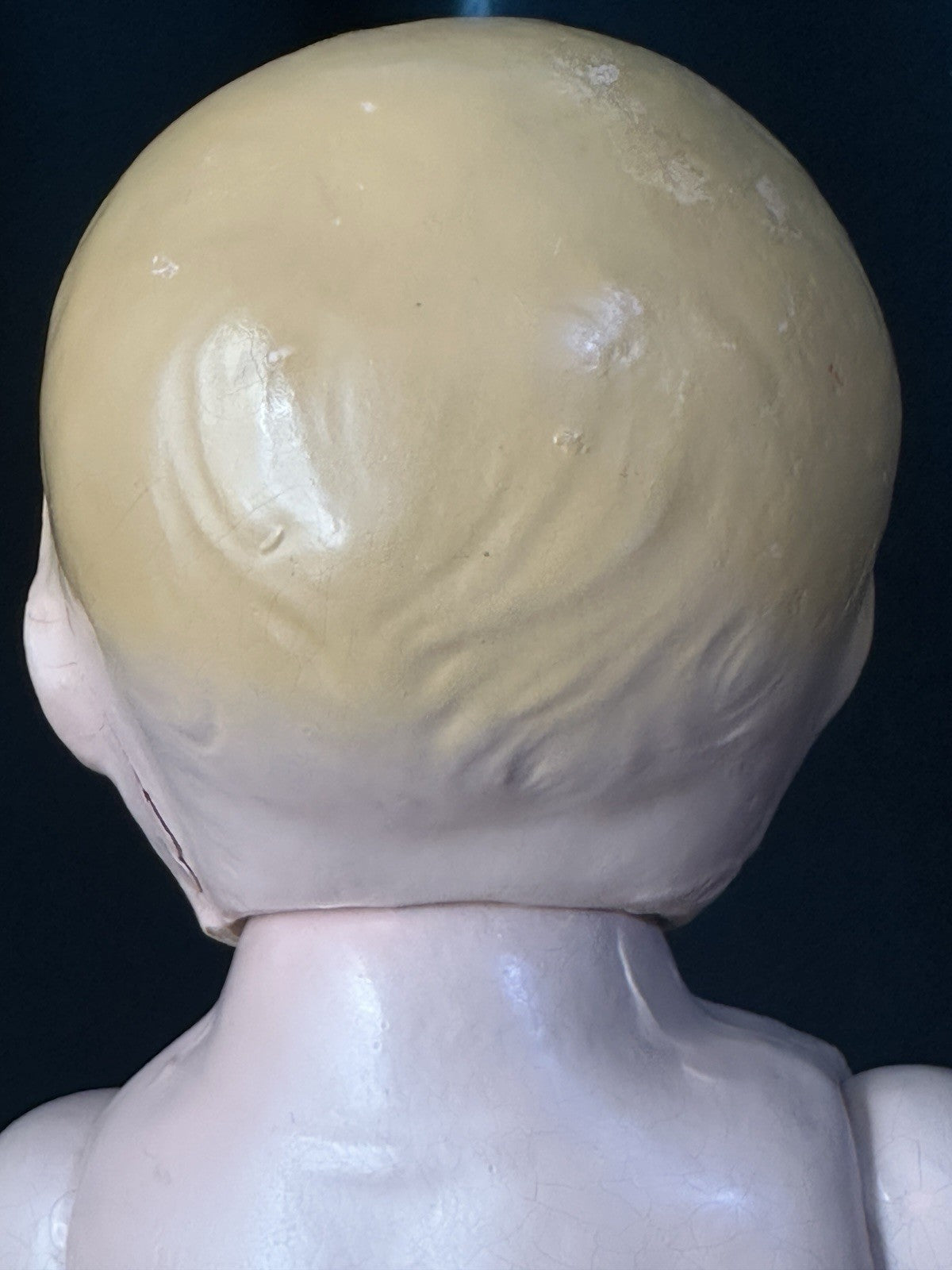Vintage Unmarked All Composition 17” Baby Doll