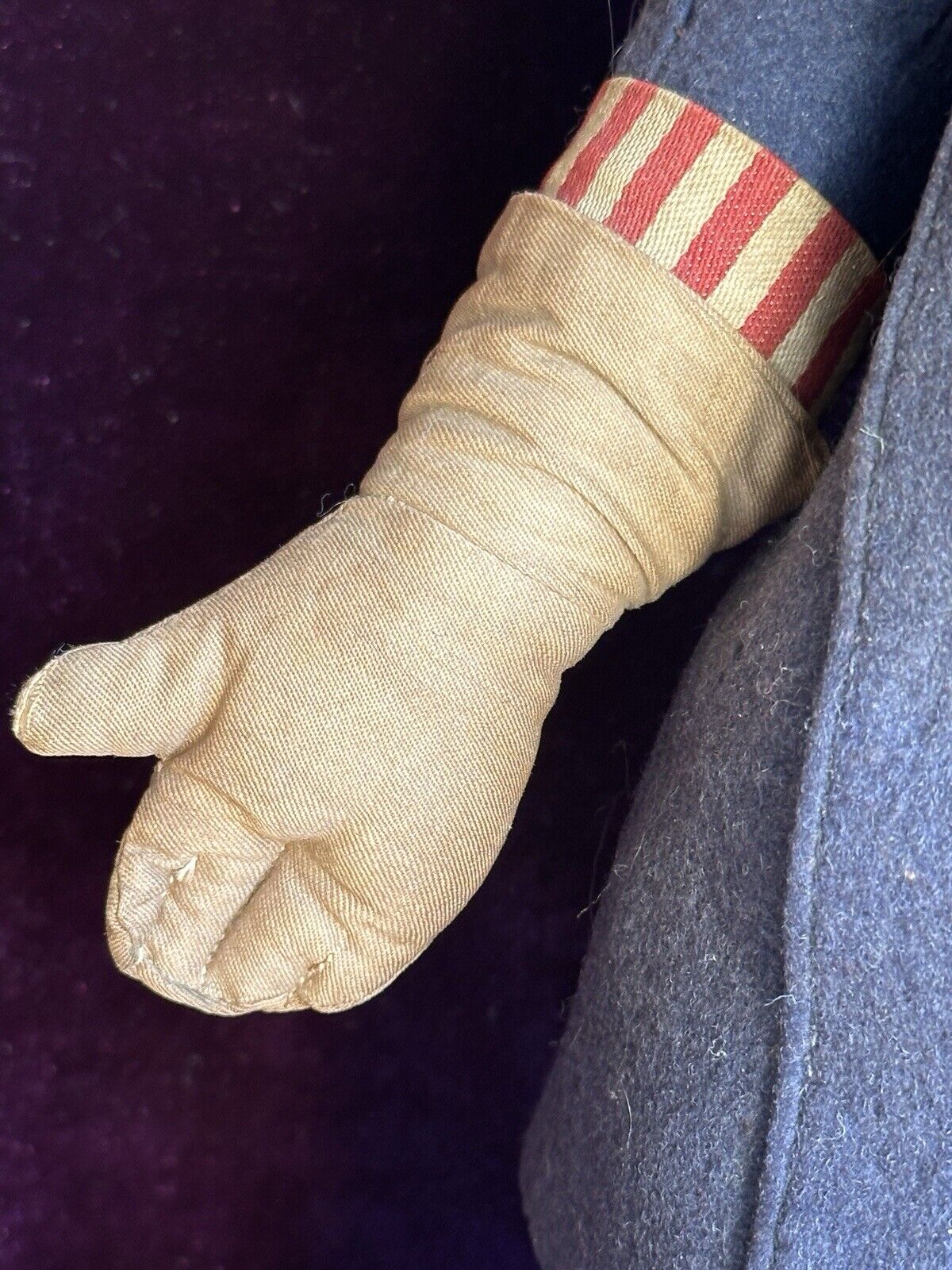 Unidentified 15” Vintage Dean’s Rag Book (?) Cloth Policeman Doll