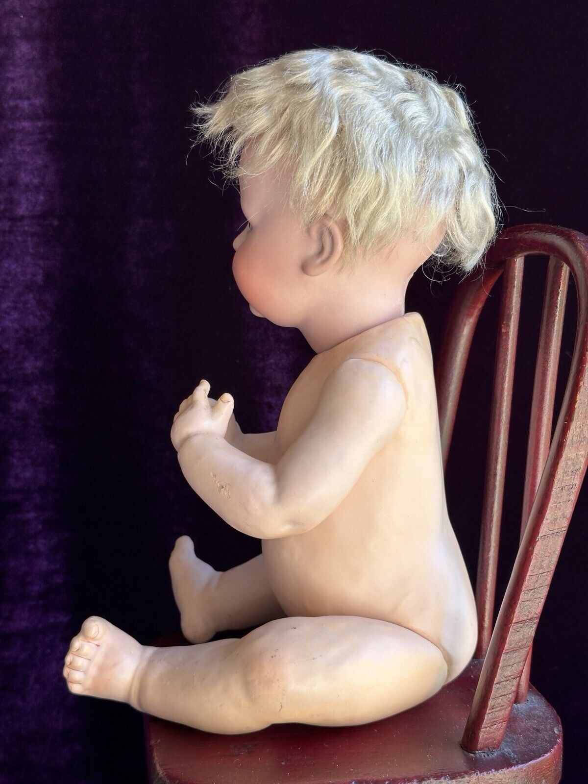 Antique German 15" JDK Kestner 247 Bisque Character “Baby Jean” Doll