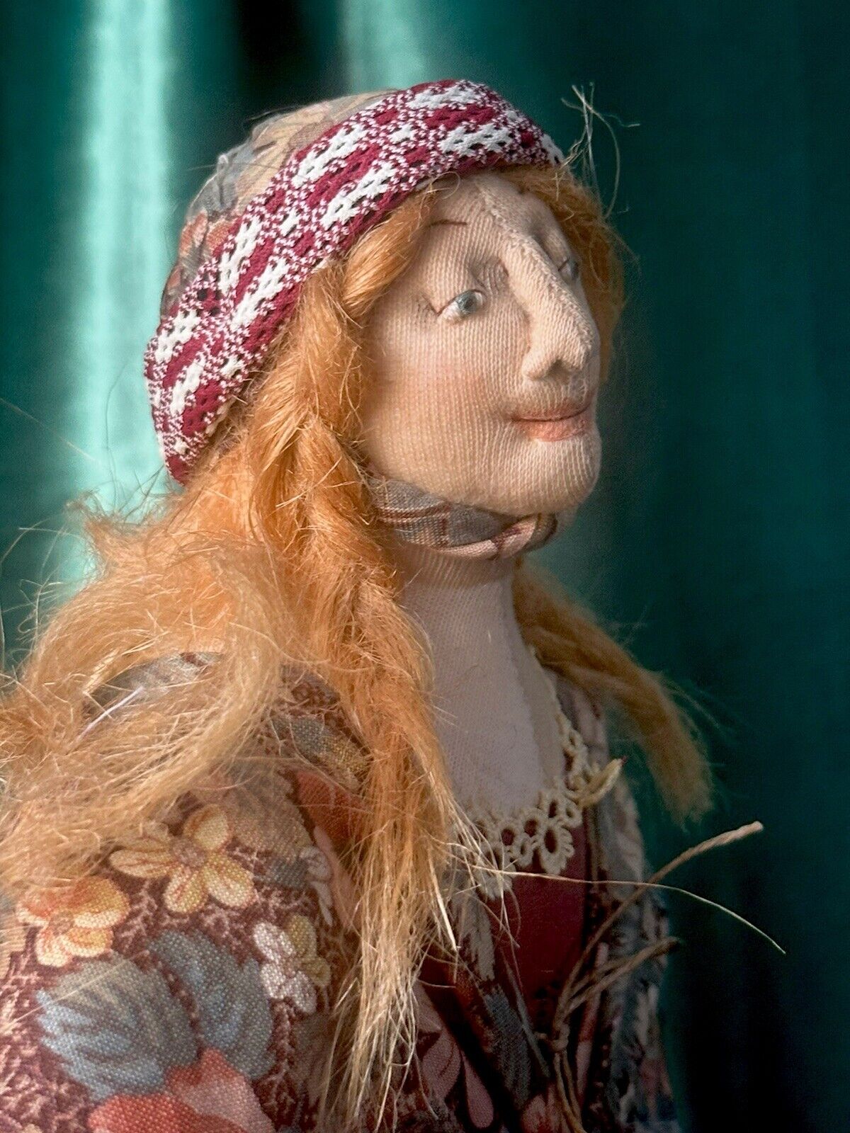 OOAK Artist Akira Blount Vintage Handmade 22” Doll