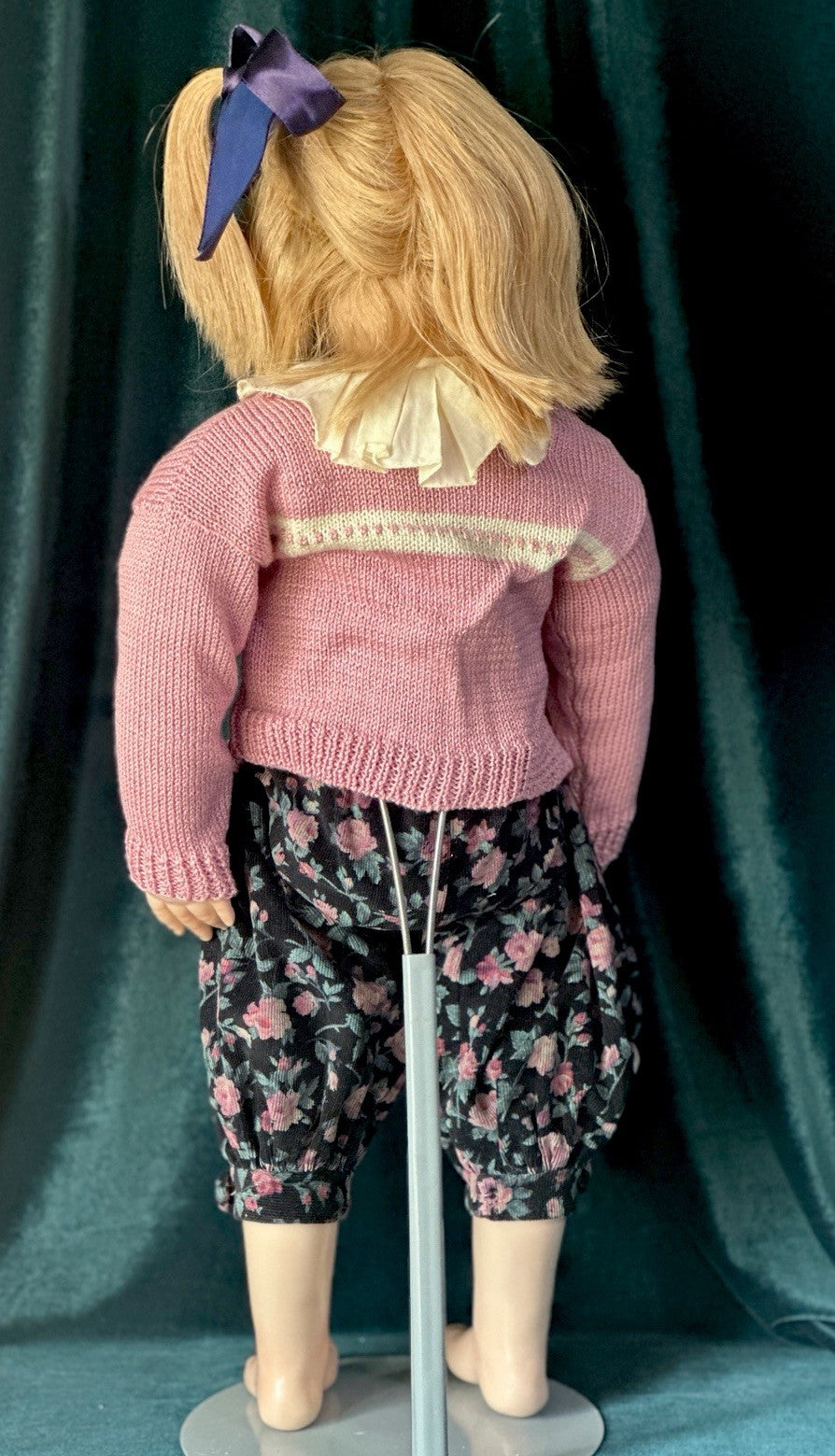 Collectible Artist Susan Krey Baby 24” Doll “Windy” Wax Over Porcelain LE 25