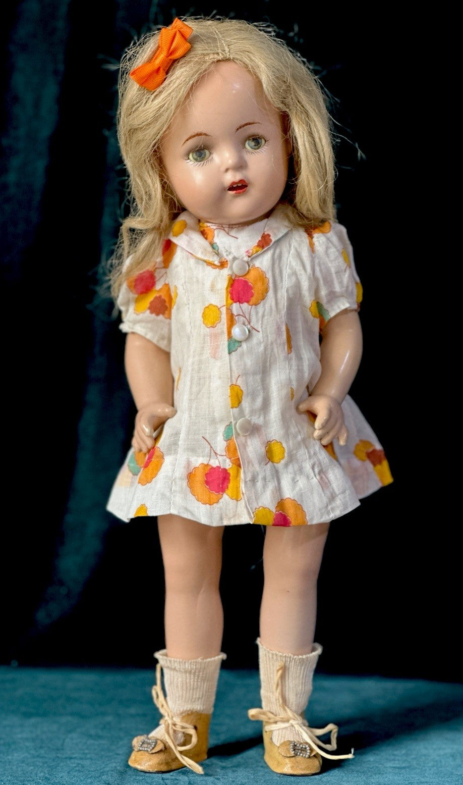 Vintage Madame Alexander 17” Princess Elizabeth Composition Doll