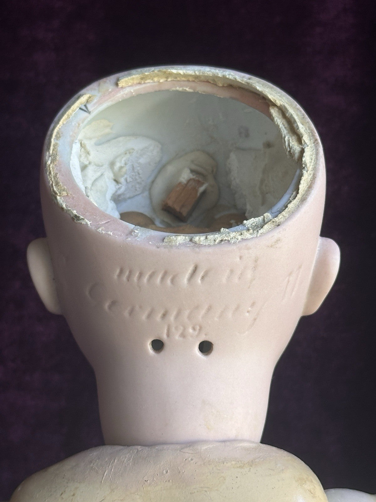 Antique German 18.5” Kestner 129 Bisque Head Composition Body Doll