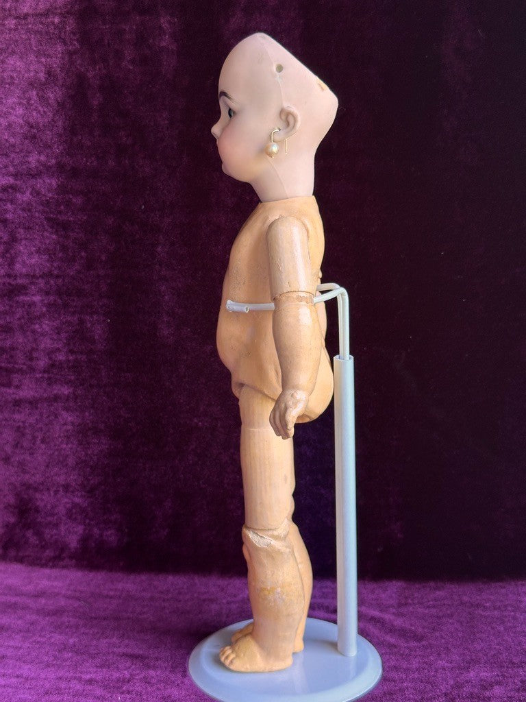 Antique German 14” Simon Halbig 939 Bisque Head Doll