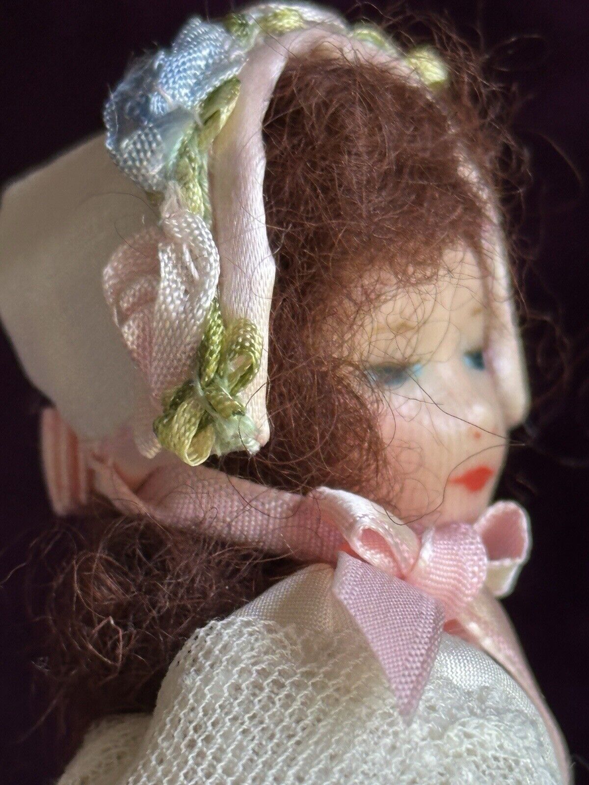Vintage German 8” Marguerite Uebel German Wax Cloth Doll