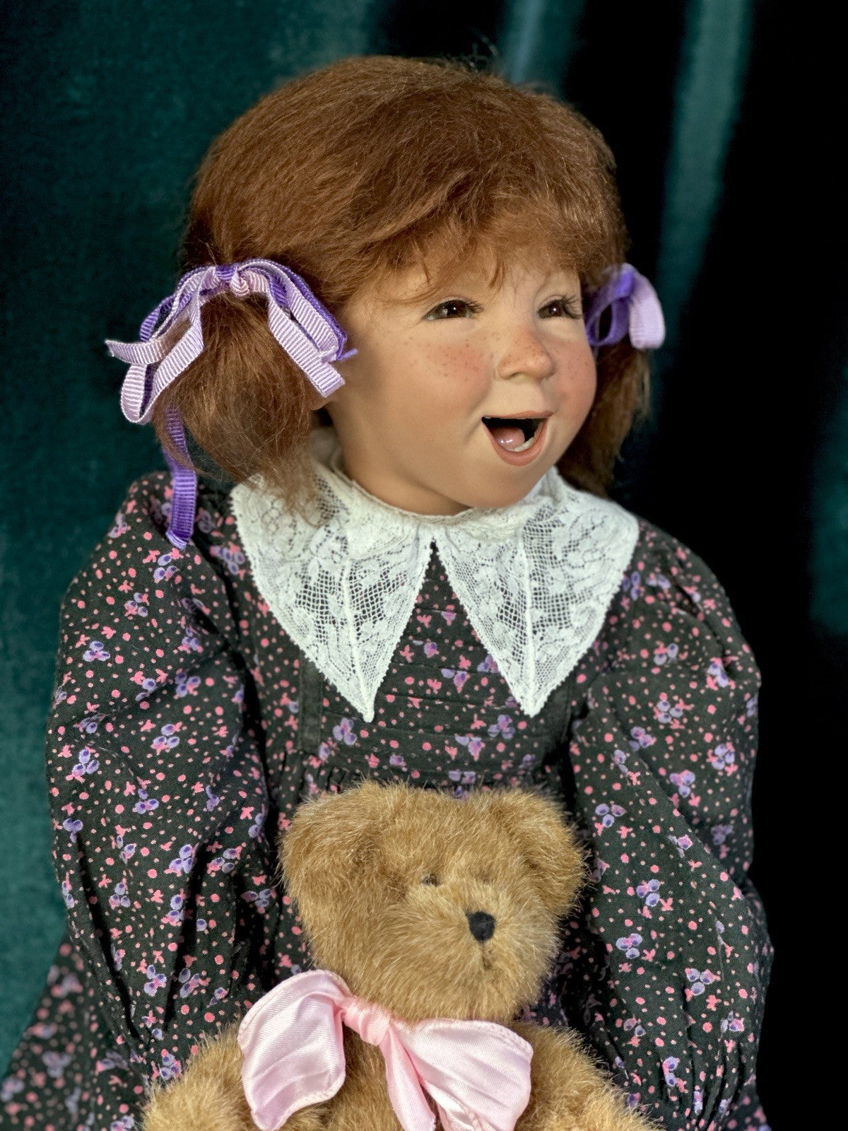 Artist Signed German Original Porcelain 24” Doll By Grossle-Schmidt LE 20