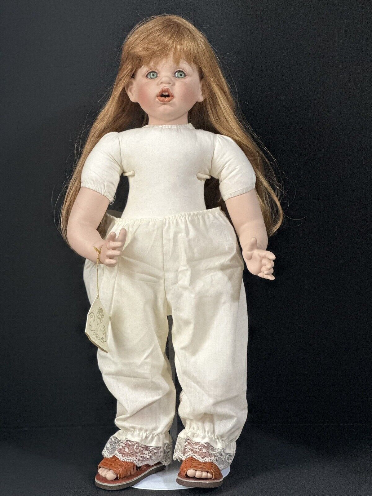Collectible Porcelain 22” Doll “Arielle” by Fayzah Spanos LE 1000