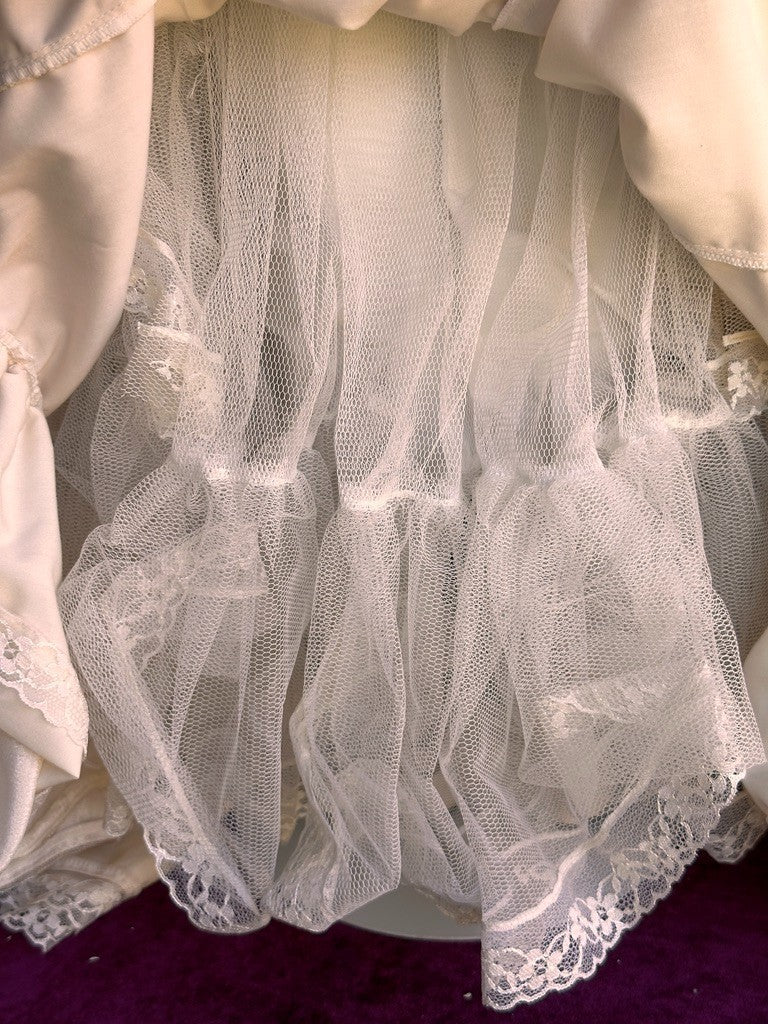 Large Mary Benner 32" Porcelain Repro of French Bru Jne Bebe Bride Doll LE 400