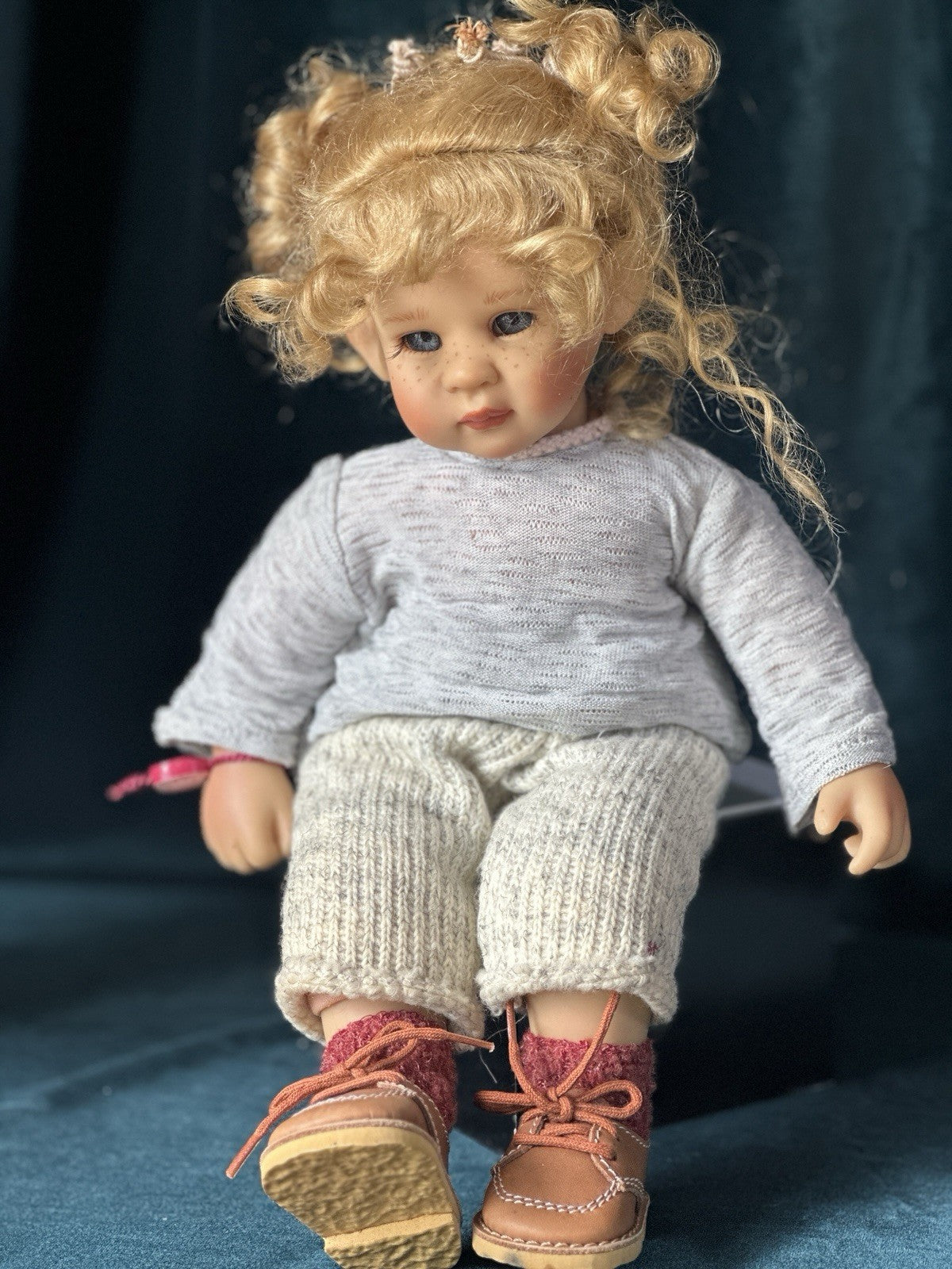 Collectible Artist Vinyl 14” Doll By Susi Eimer For Gotz Company