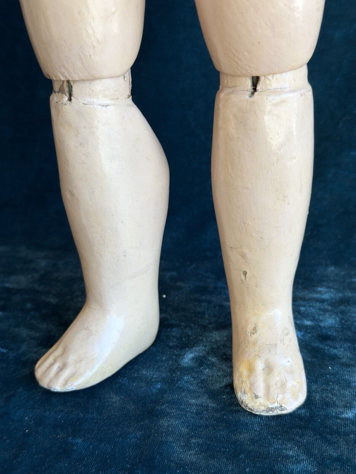 Antique German 22” Adolf Wislizenus Special Bisque Head Doll Walker Body