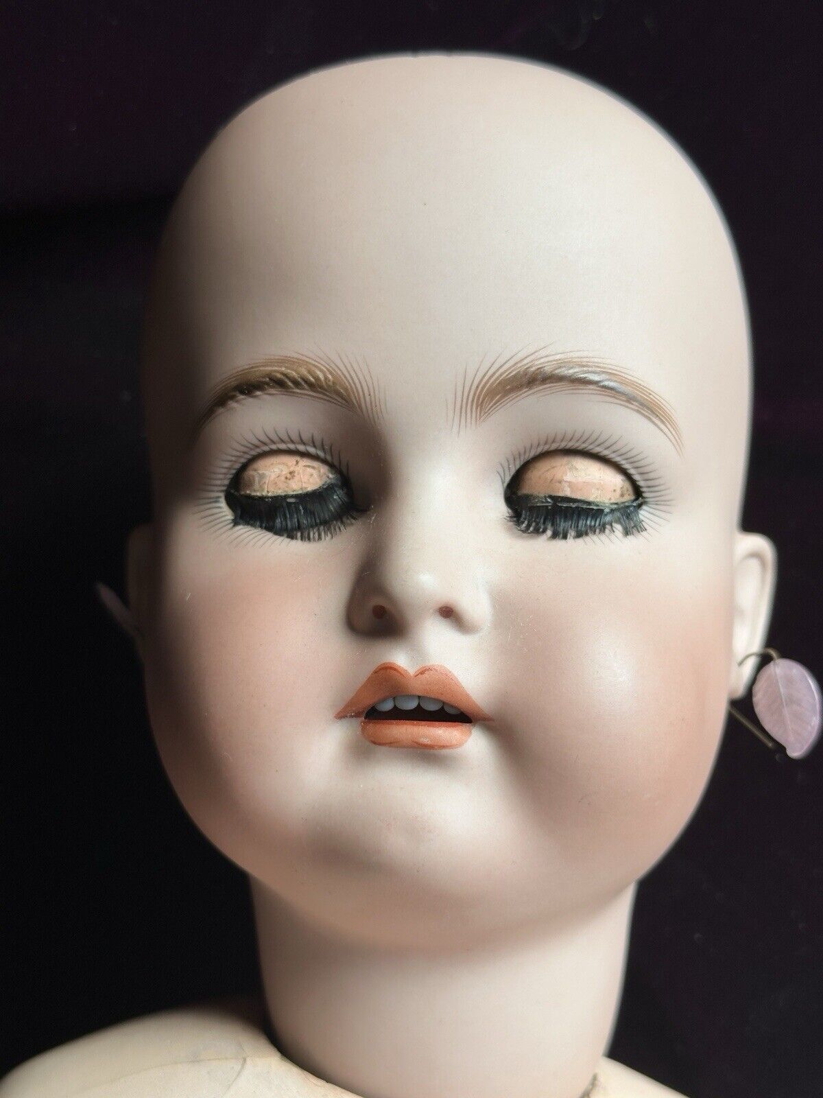 Large Antique German 31” Simon Halbig Kammer Reinhardt 80 Bisque Head Doll