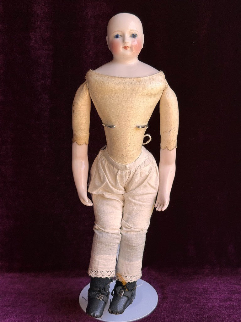 Rare Antique French 15” Blampoix Poupee China Head Fashion Doll