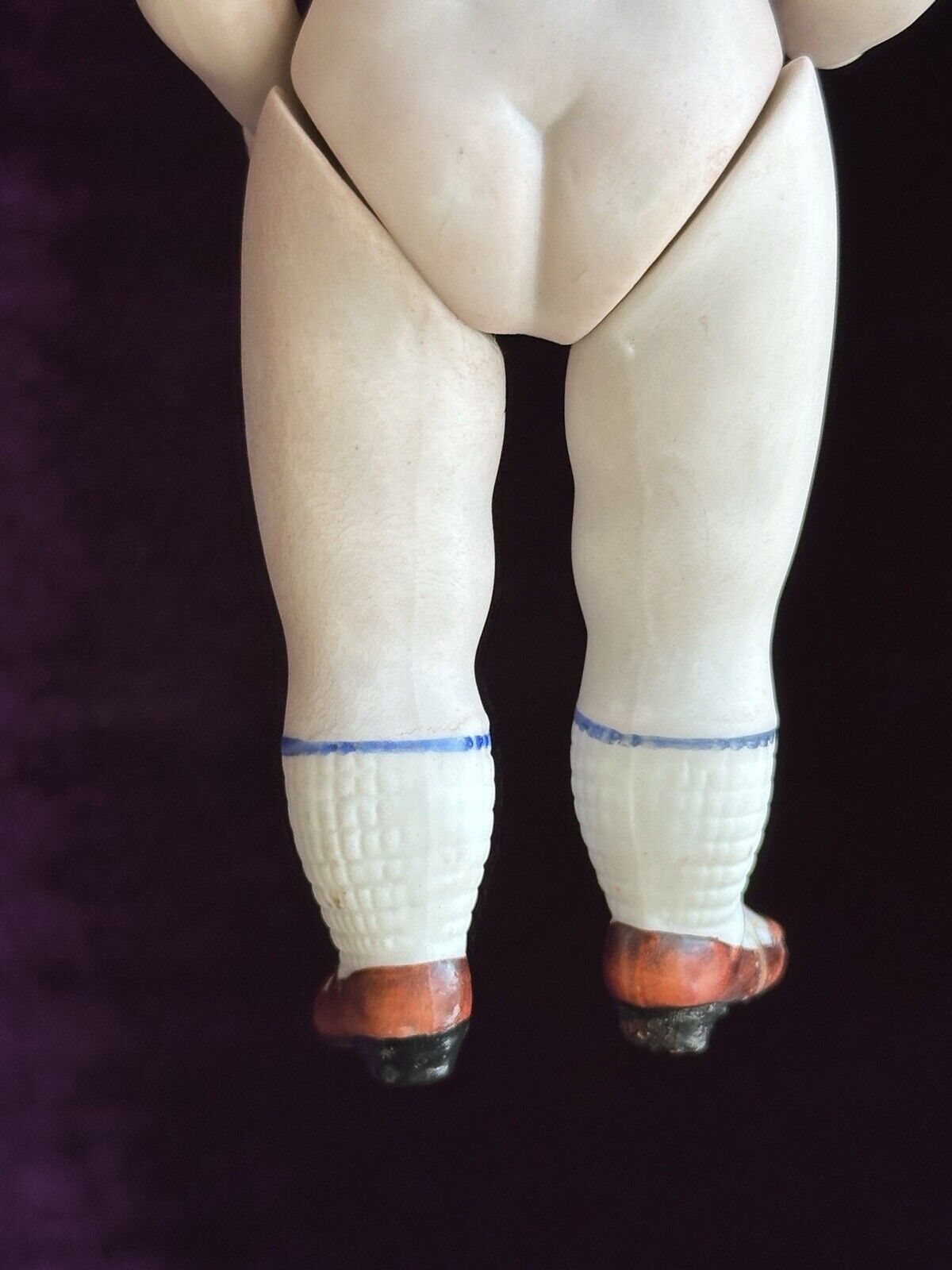 Antique German 7” Kestner 165 All Bisque Mignonette Boy Doll