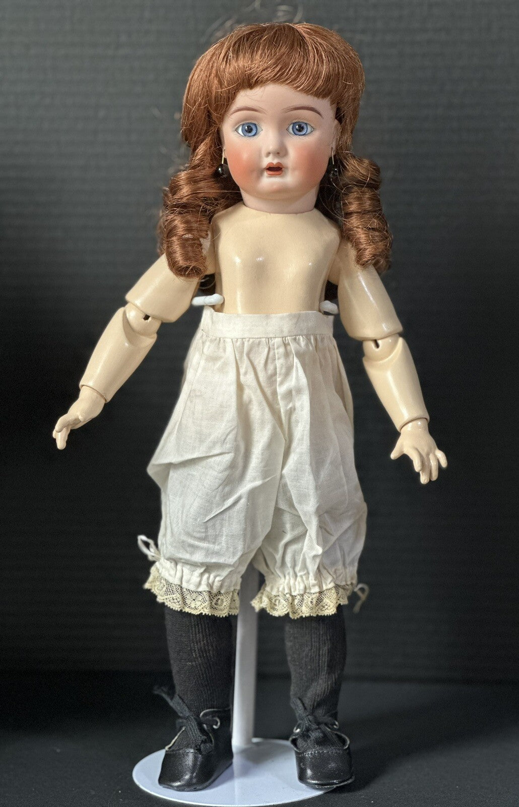 Artist Reproduction Of Sonnenberg Bisque Child Doll 224 by Bahr and Proschild