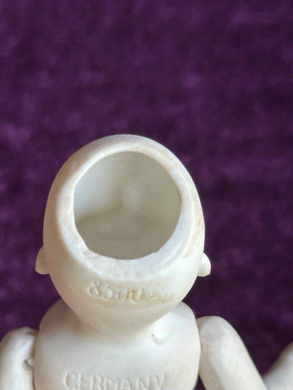 Antique German 5.25” All Bisque 8500 Miniature Dollhouse Mignonette Doll