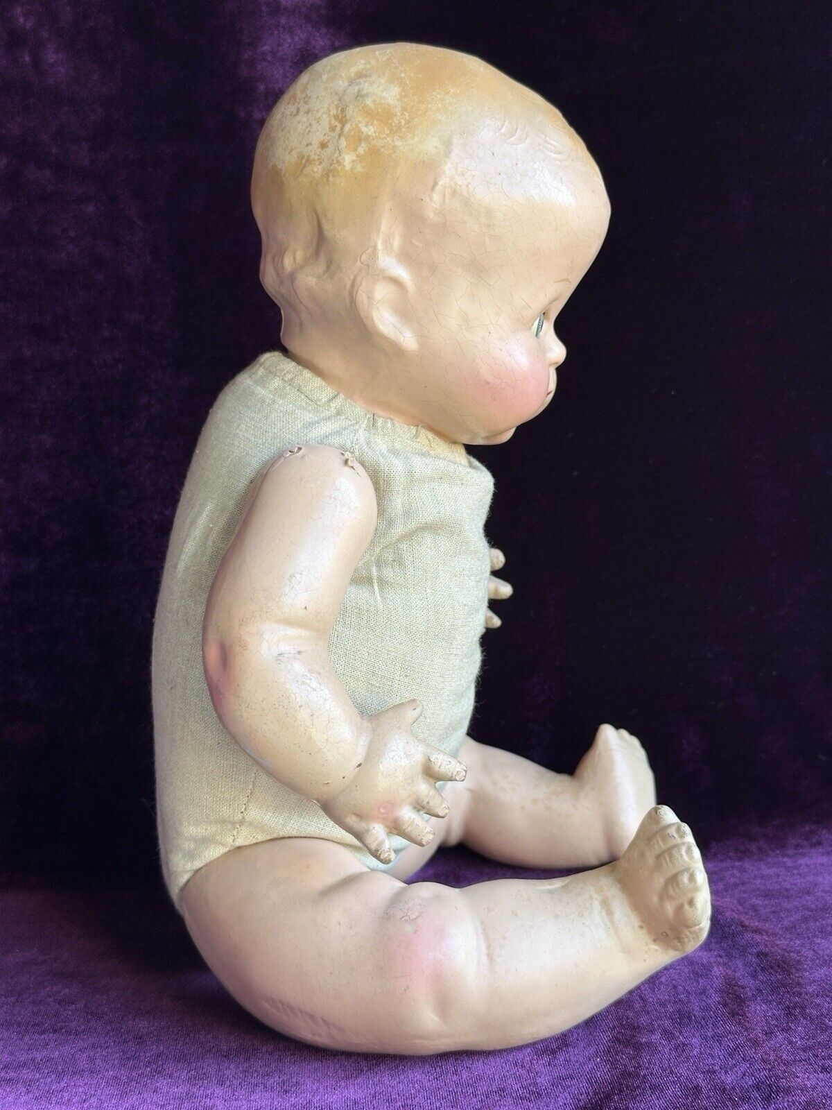 Vintage American 15” Horsman Buttercup Composition Baby Doll