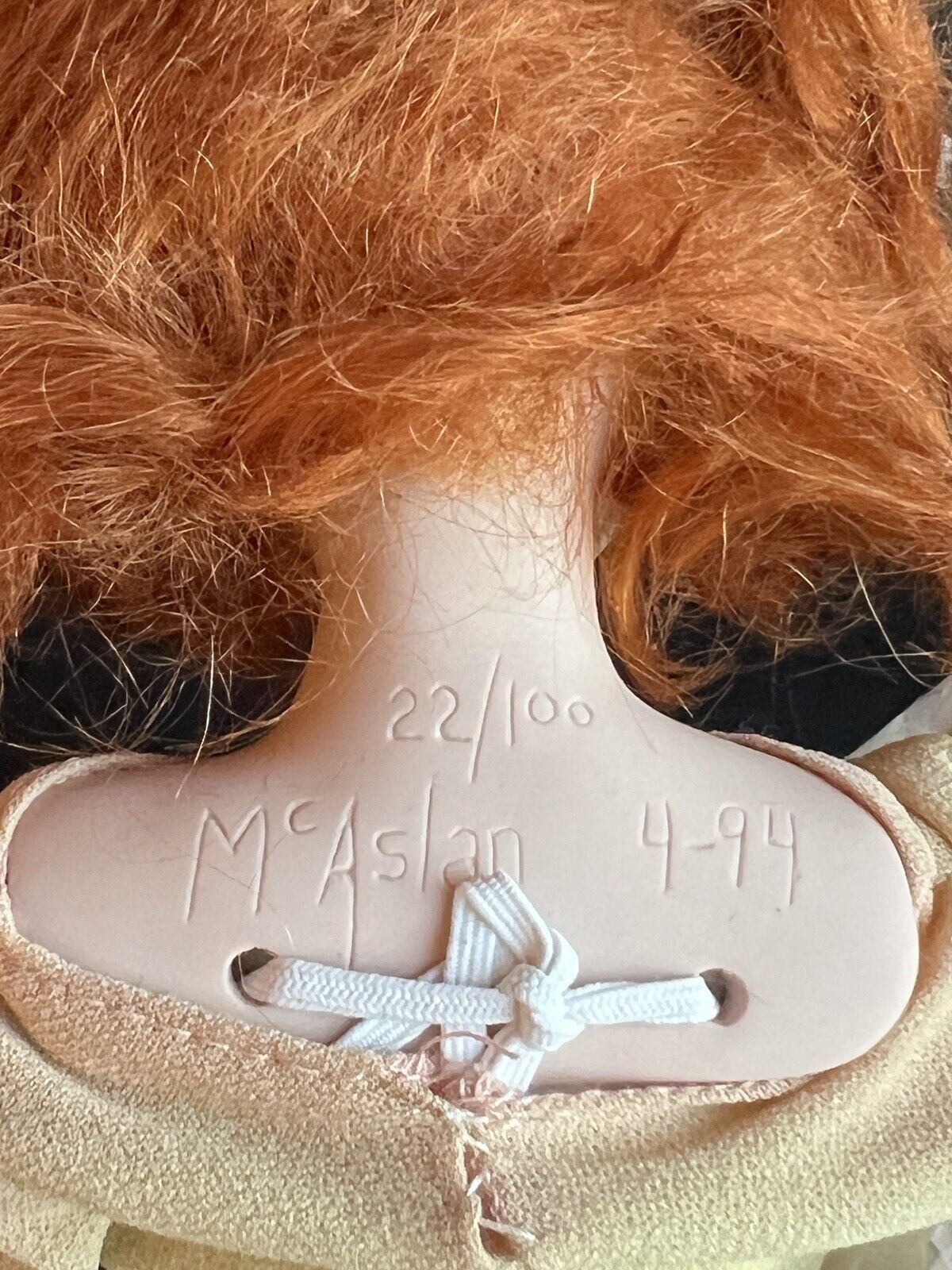 Collectible 14” Artist Doll Erin by Sandi McAslan LE 100