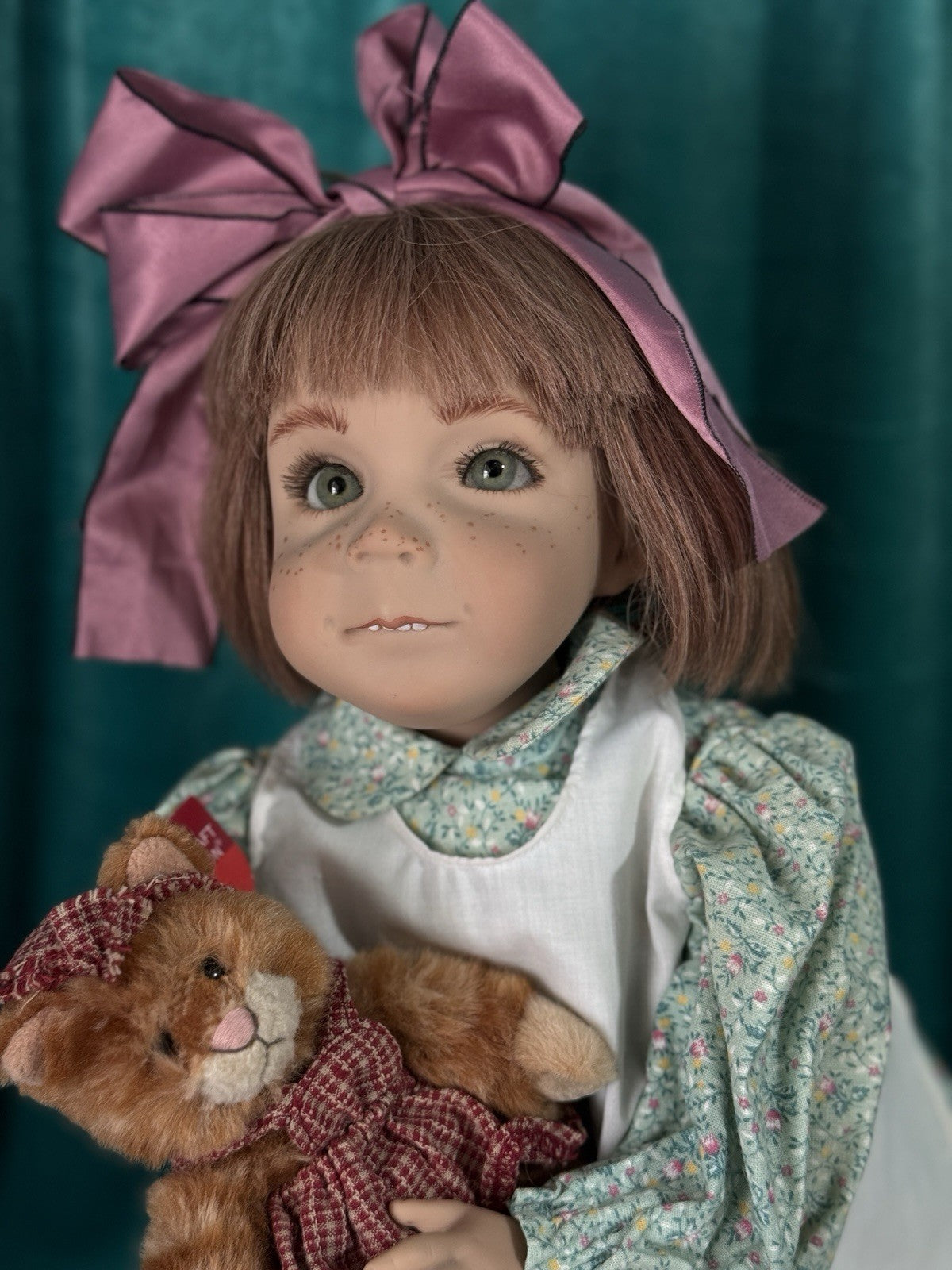 Artist Original German Vinyl 19” Baby Girl Doll By Grossle-Schmidt