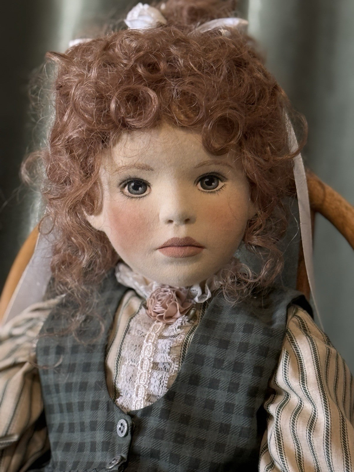 Artist Judy Rankine 28” Jessie Bishop Doll “Kae” LE 5 Box/Tag/COA