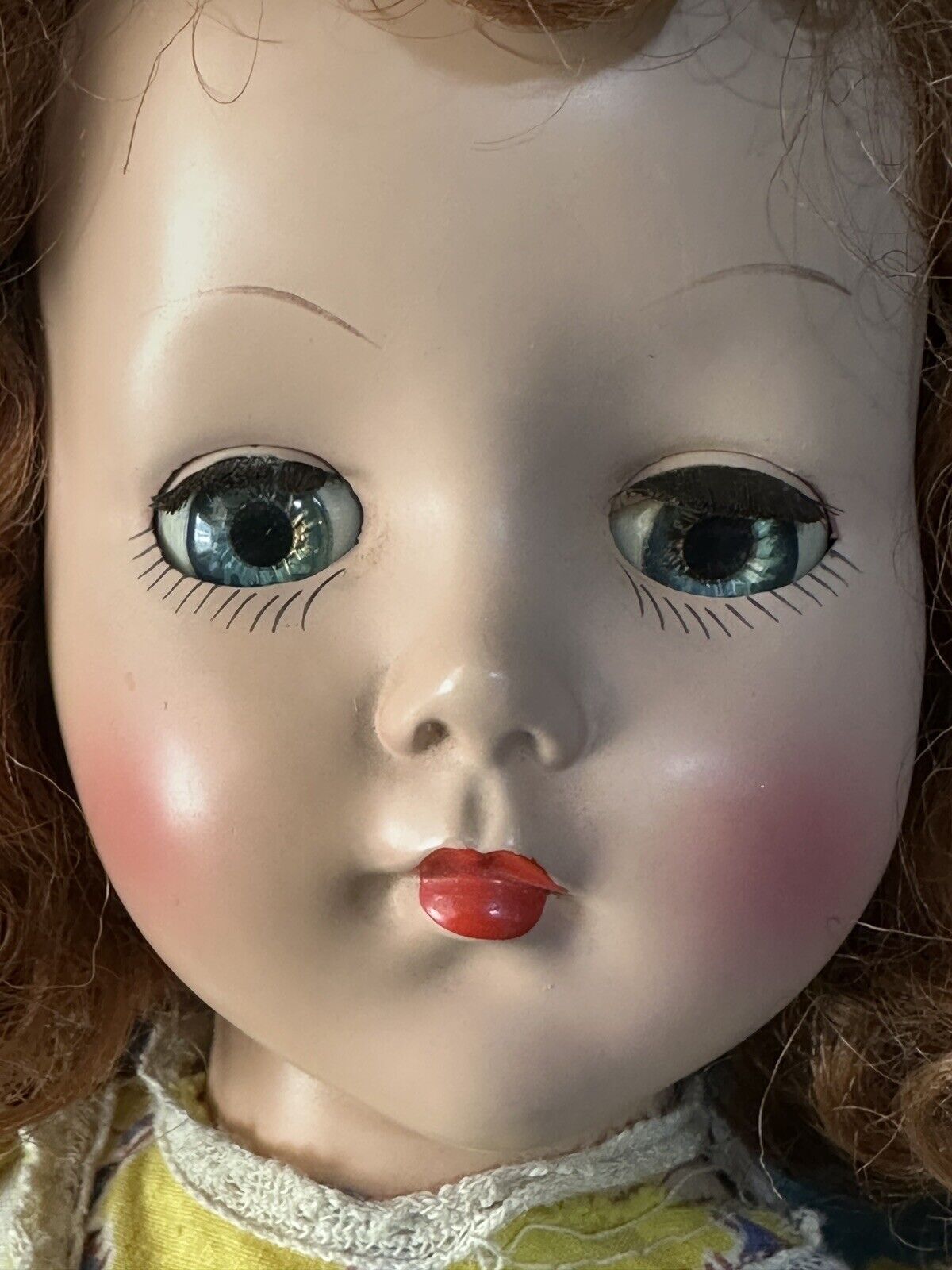 Lot Of 3 Vintage 1950’s Hard Plastic Walker 17” Dolls