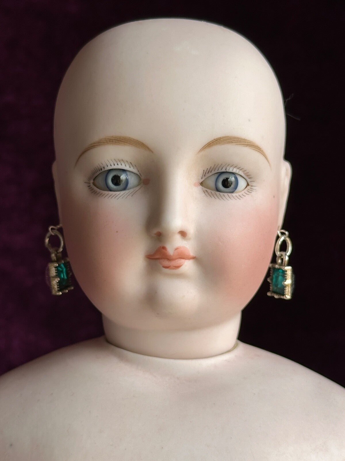 Antique French 19” Poupee Bisque Head Fashion Doll