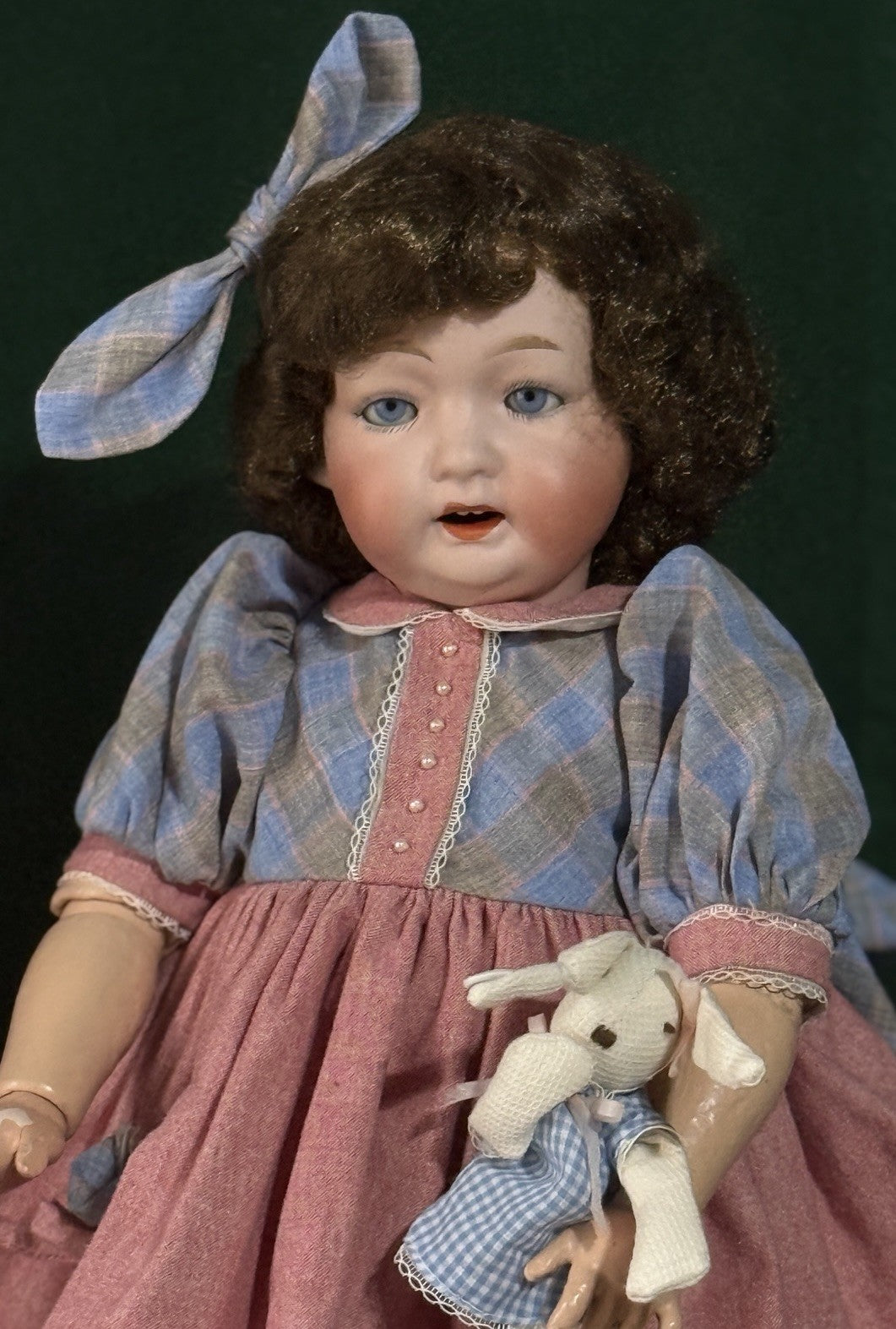 Antique Japan Bisque Head Morimura Brothers 20” Girl Doll