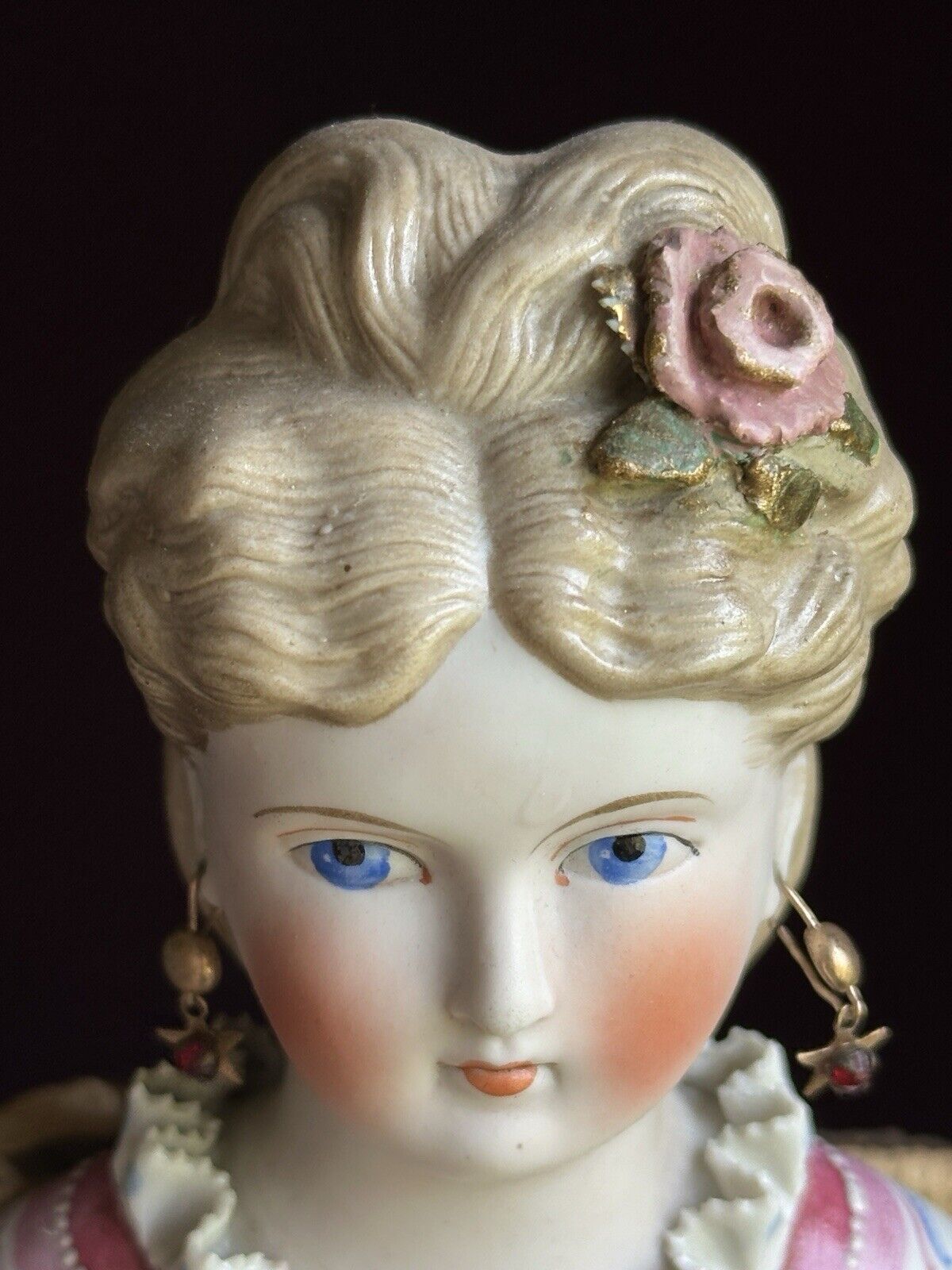 Antique German 16” Dornheim, Koch & Fischer Parian Dresden Parian Fashion Doll