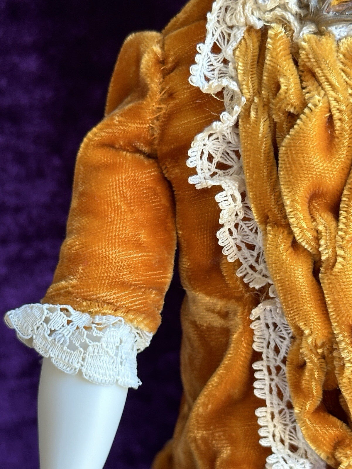 Vintage 16” Porcelain Victorian Reproduction of Parian Fashion Lady Doll