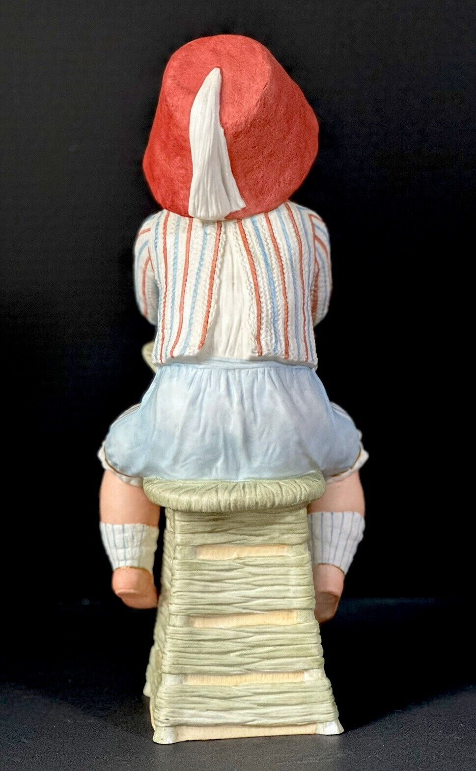 Rare Grand Size 16” Antique German Gebrüder Heubach Bisque Smoking Boy Figurine