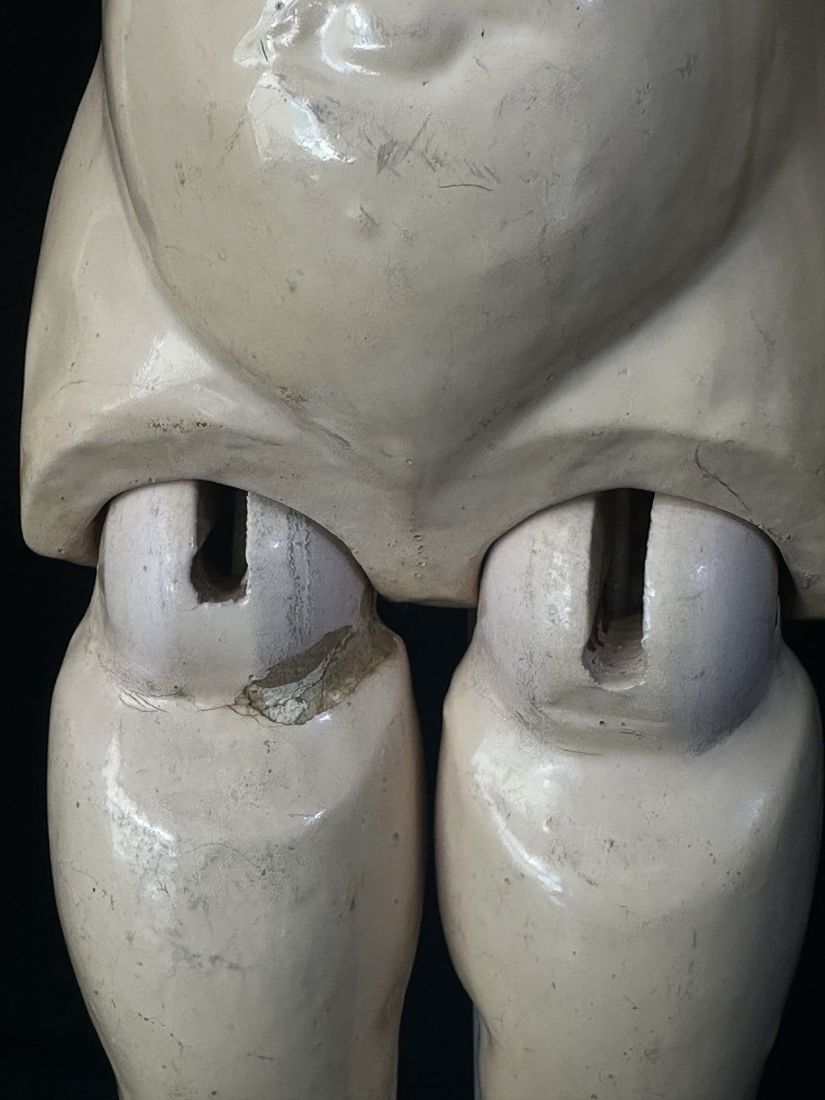 Antique German Mengersgereuth Porzellanfabrik Bisque Head 20” Doll