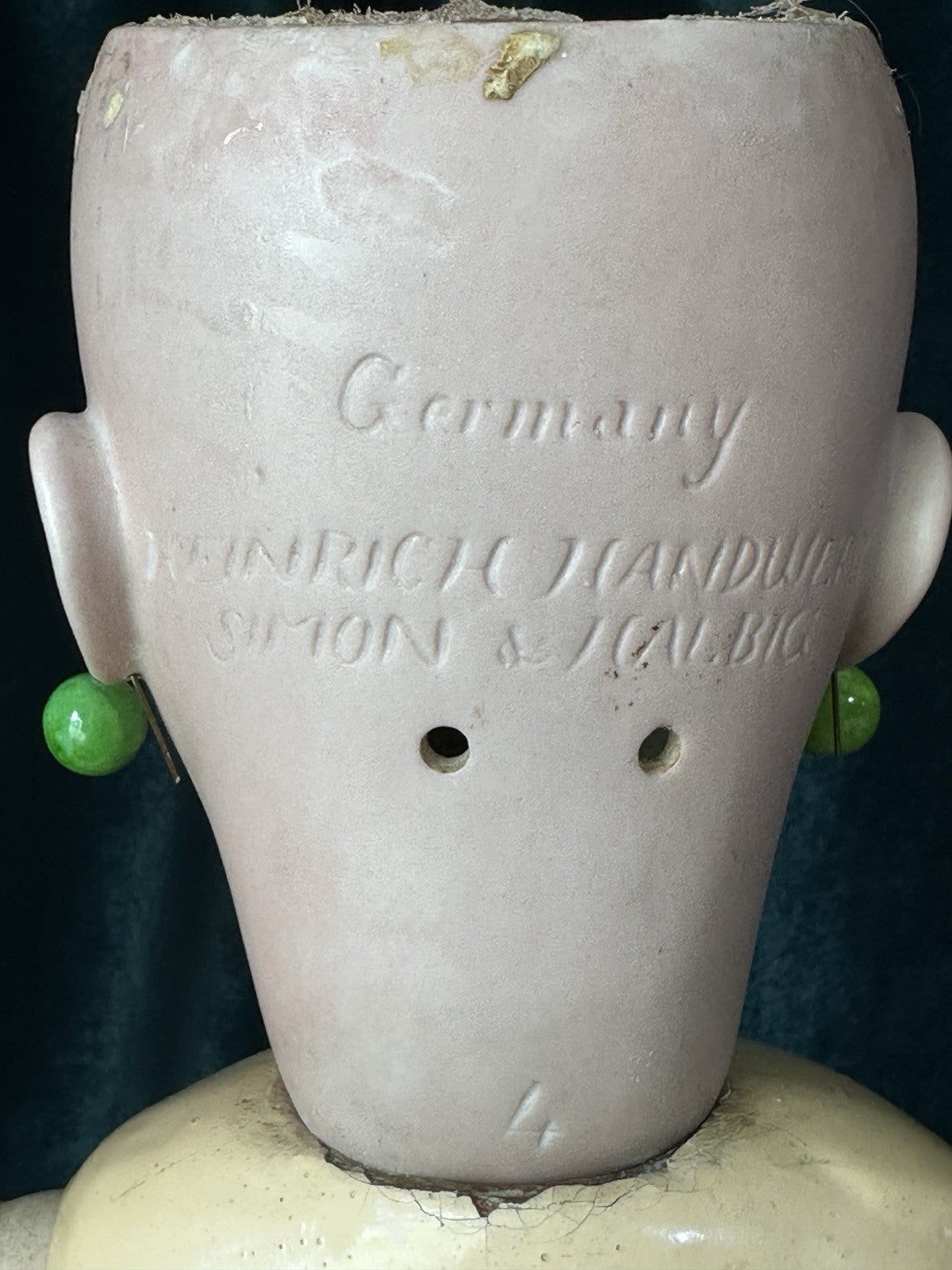 Antique German Simon Halbig Heinrich Handwerck Bisque Head 23” Doll
