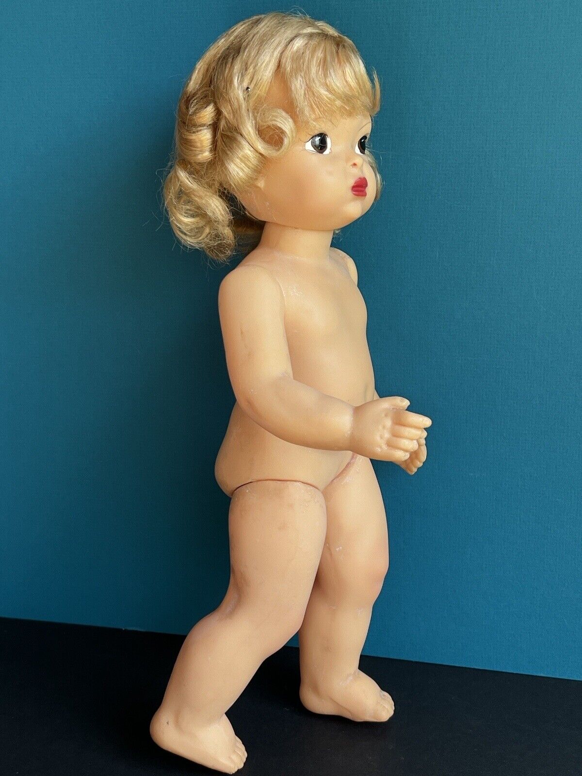 Vintage Early Hard Plastic Blonde Terri Lee Doll