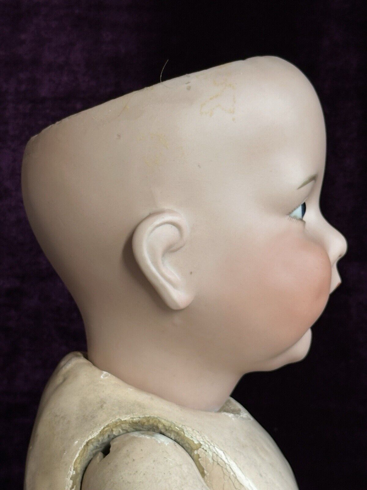 Lifesize Antique French 27” SFBJ 251 Toddler Character Doll