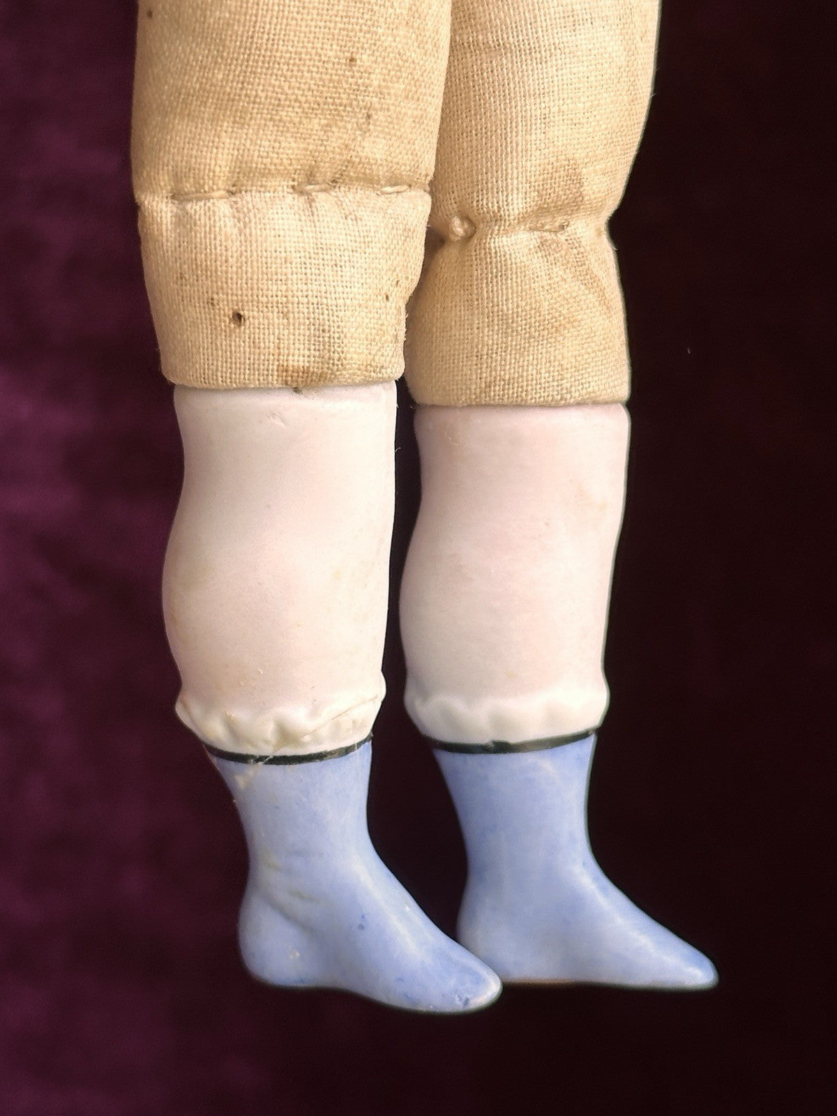 Antique German 10.75” Alt, Beck & Gottschalck Highland Mary Bisque Parian Doll