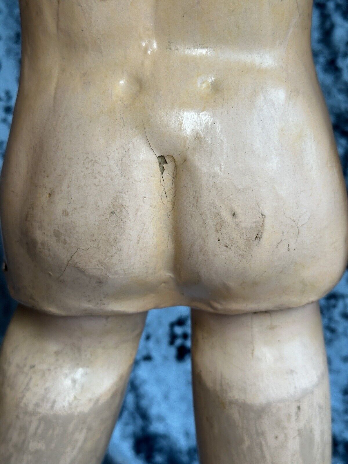 Large Antique French 27” SFBJ 301 Bisque Head Doll