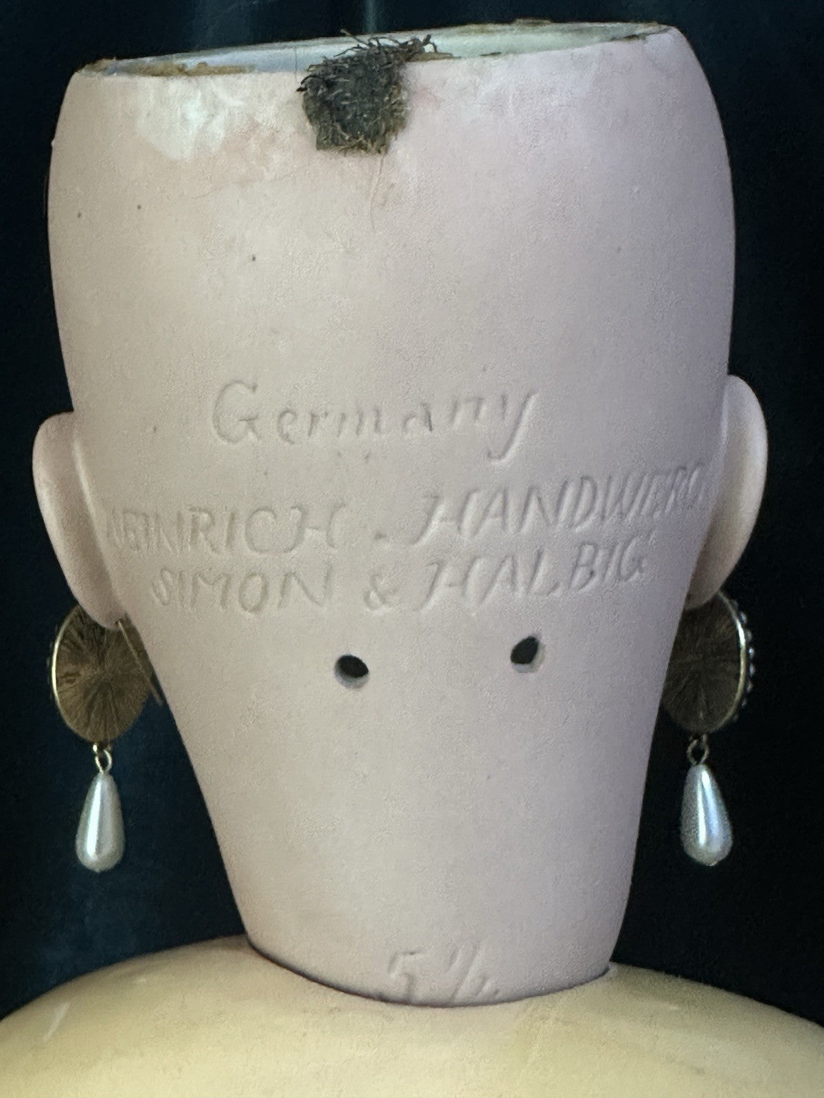 Antique German Simon Halbig Heinrich Handwerck Bisque Head 27” Doll